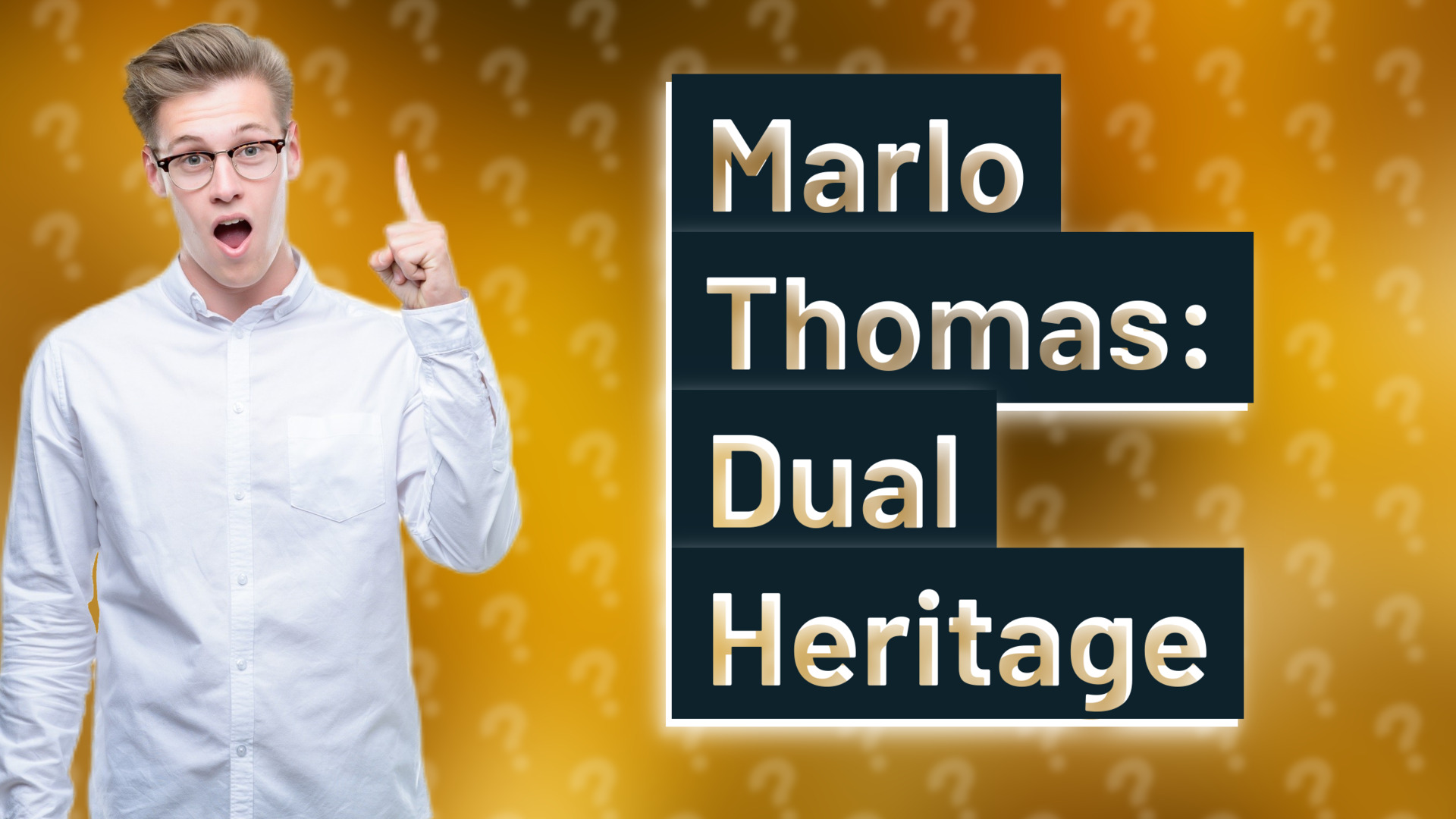 Marlo Thomas: Dual Heritage