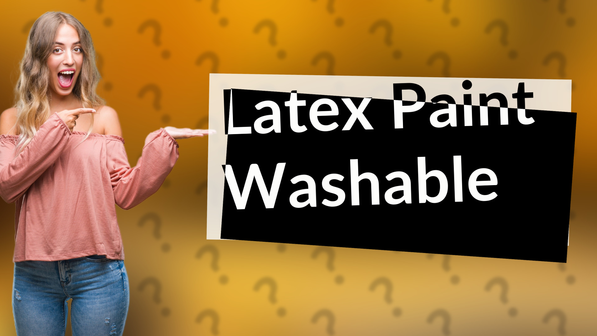 Latex Paint Washable