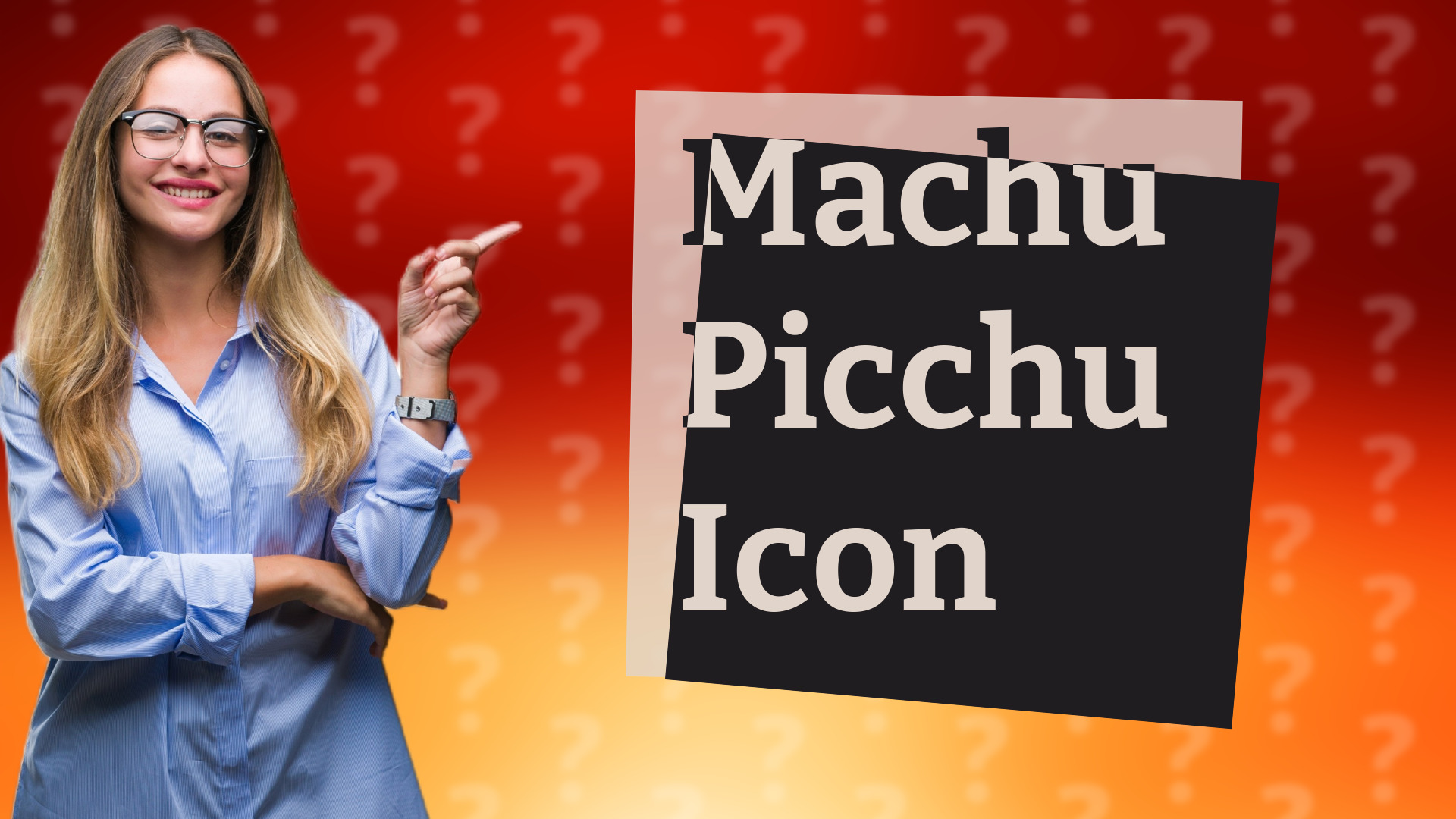 Machu Picchu Icon