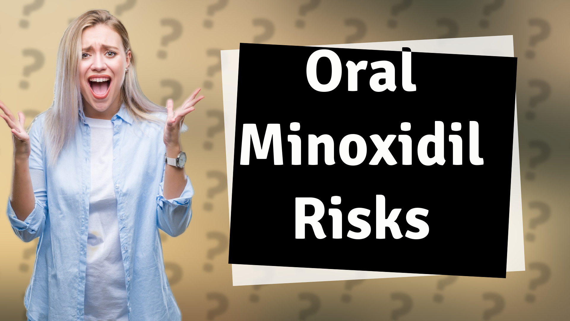 Oral Minoxidil Risks