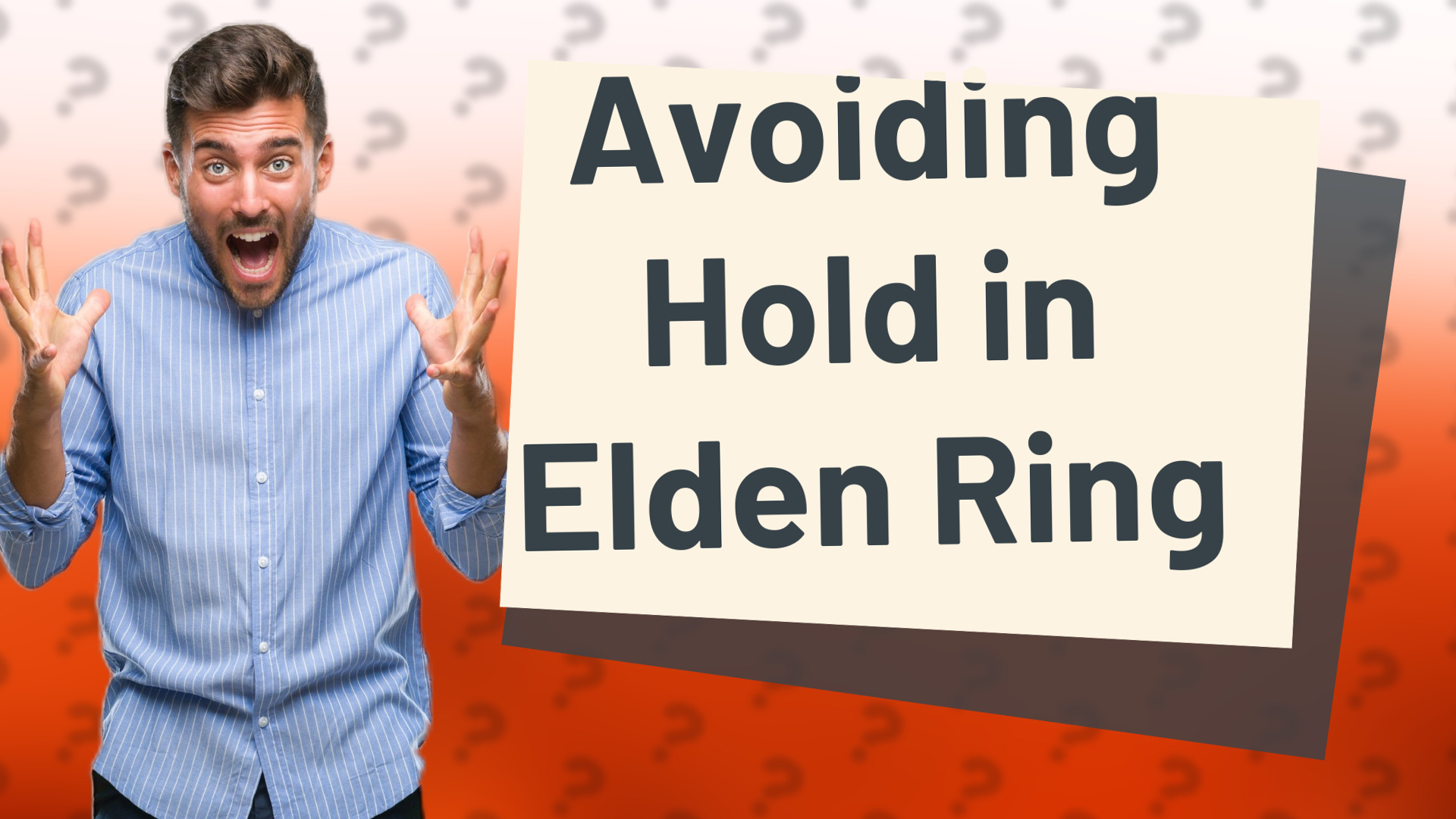 Avoiding Hold in Elden Ring