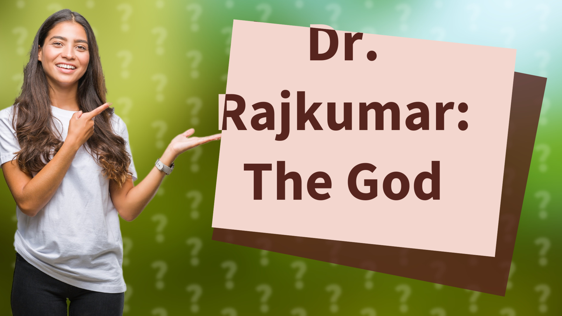 Dr. Rajkumar: The God