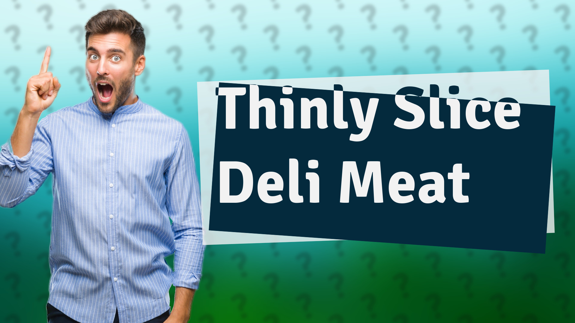 Thinly Slice Deli Meat