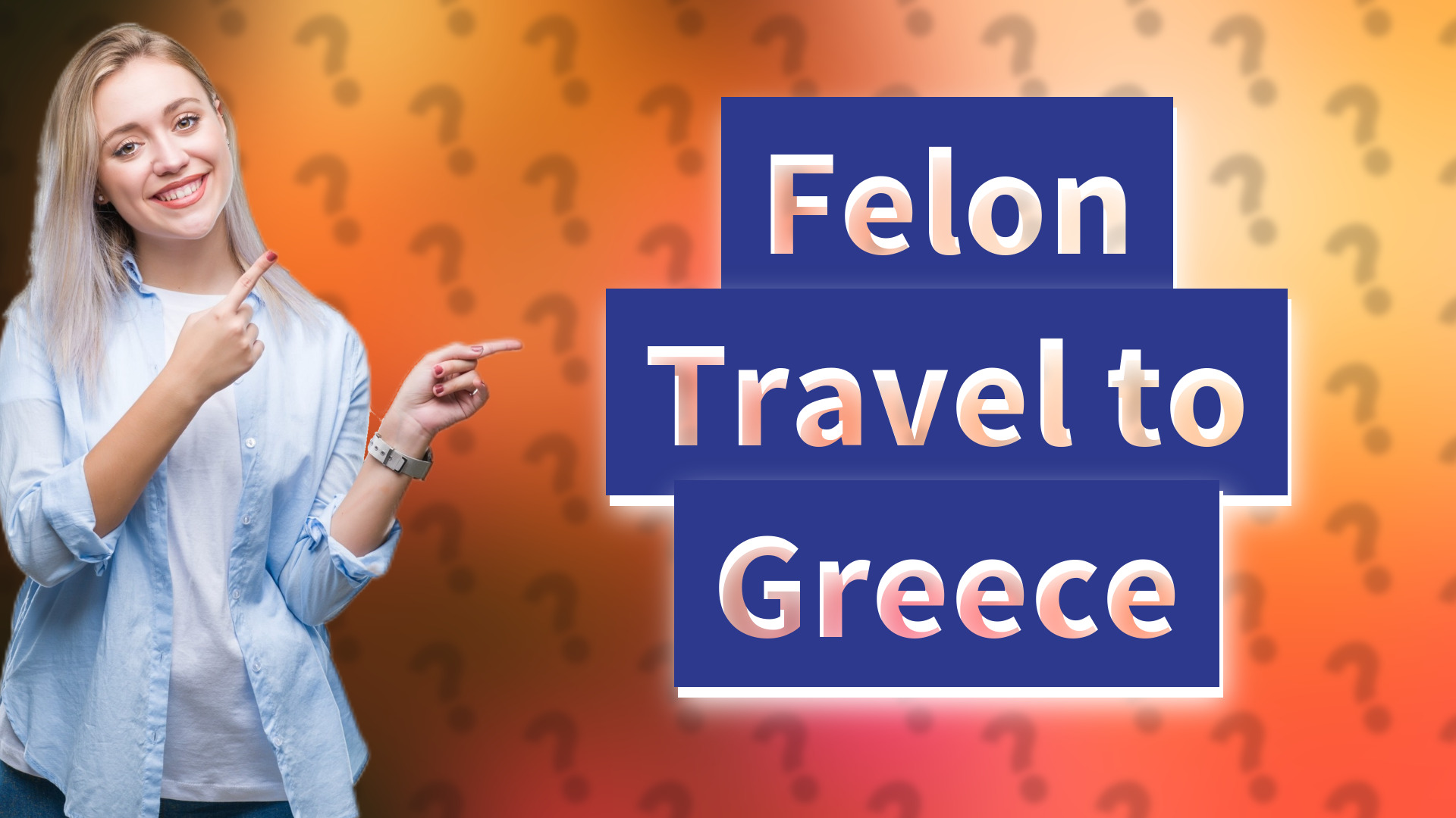 Felon Travel to Greece