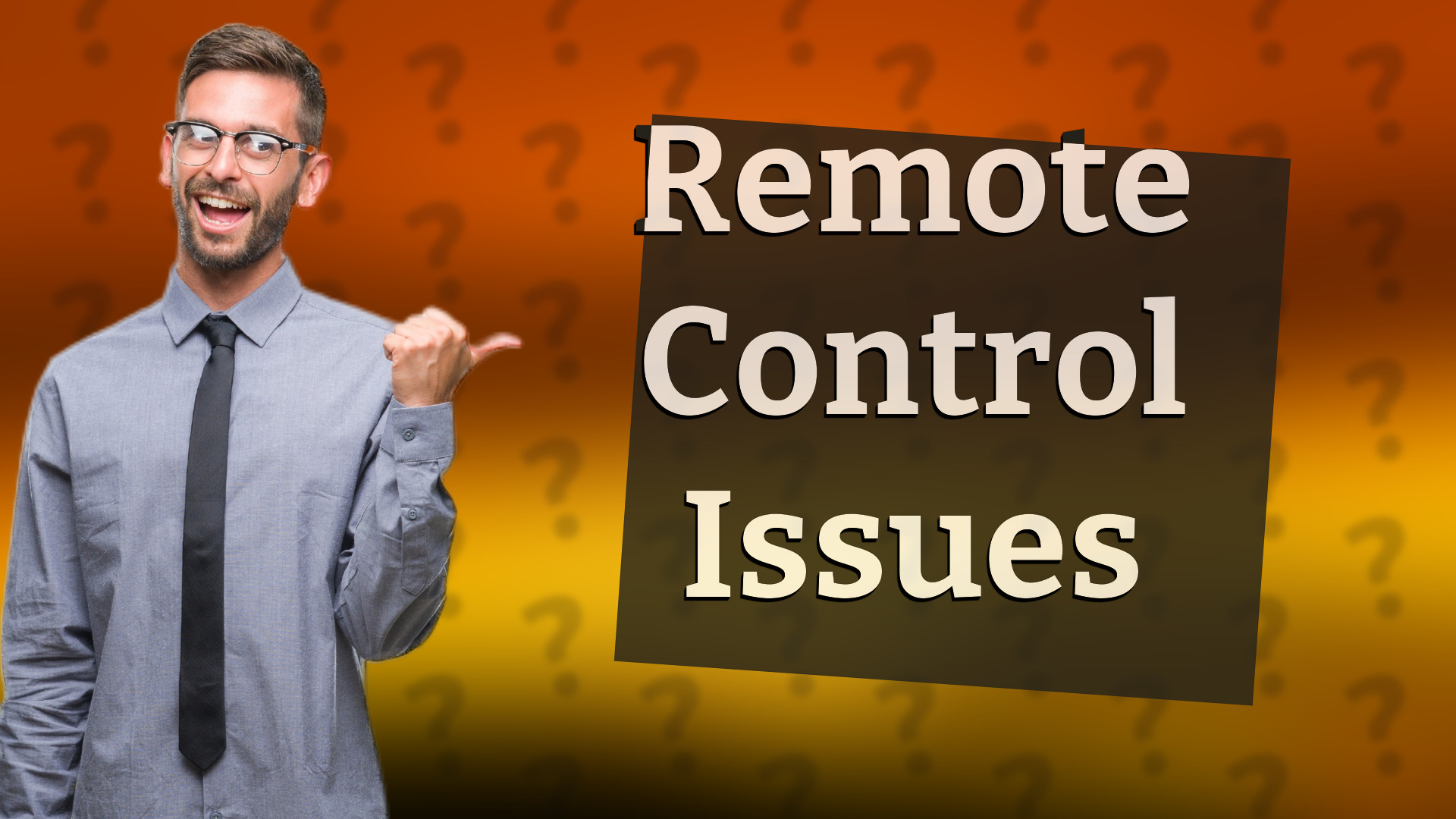 Remote Control Issues