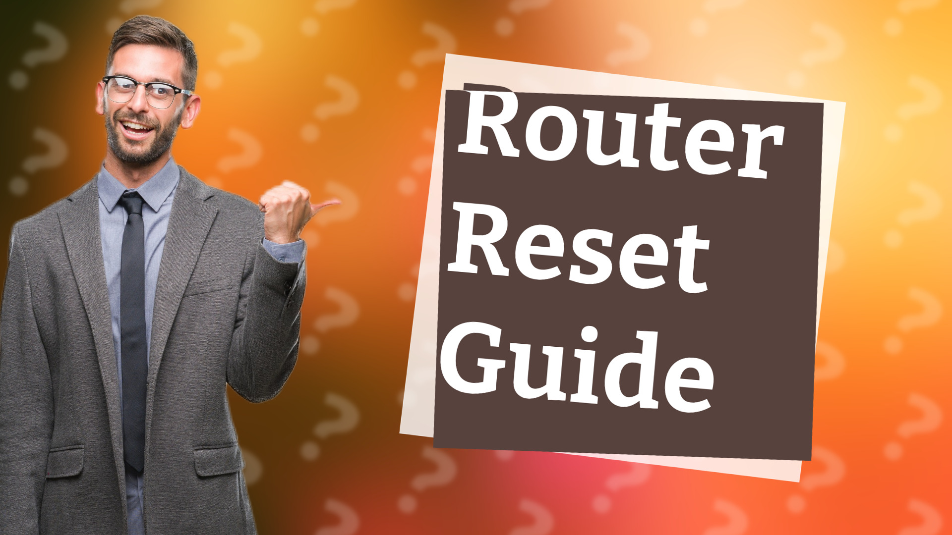 Router Reset Guide