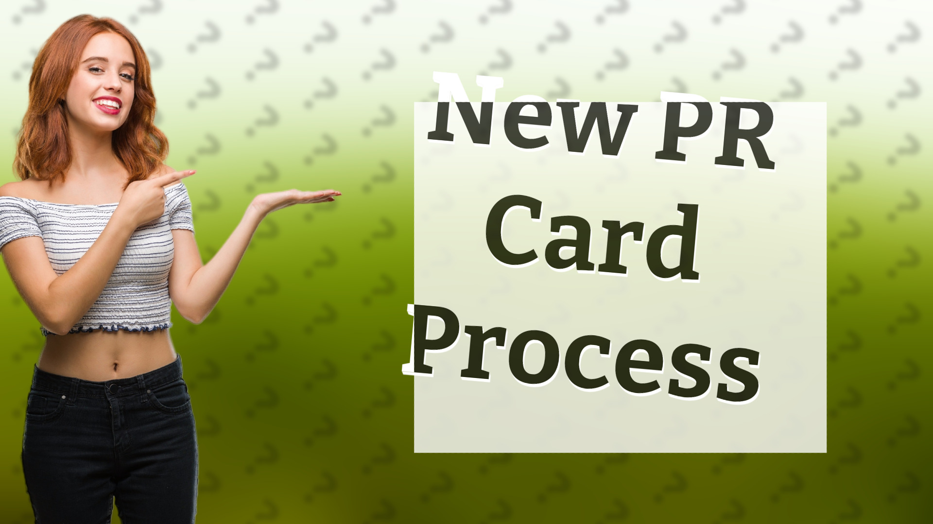 New PR Card Process