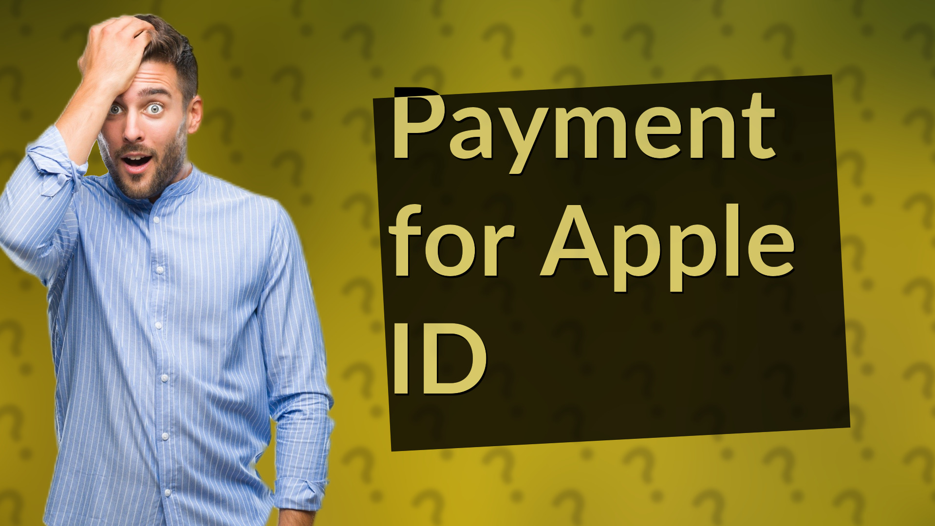Payment for Apple ID