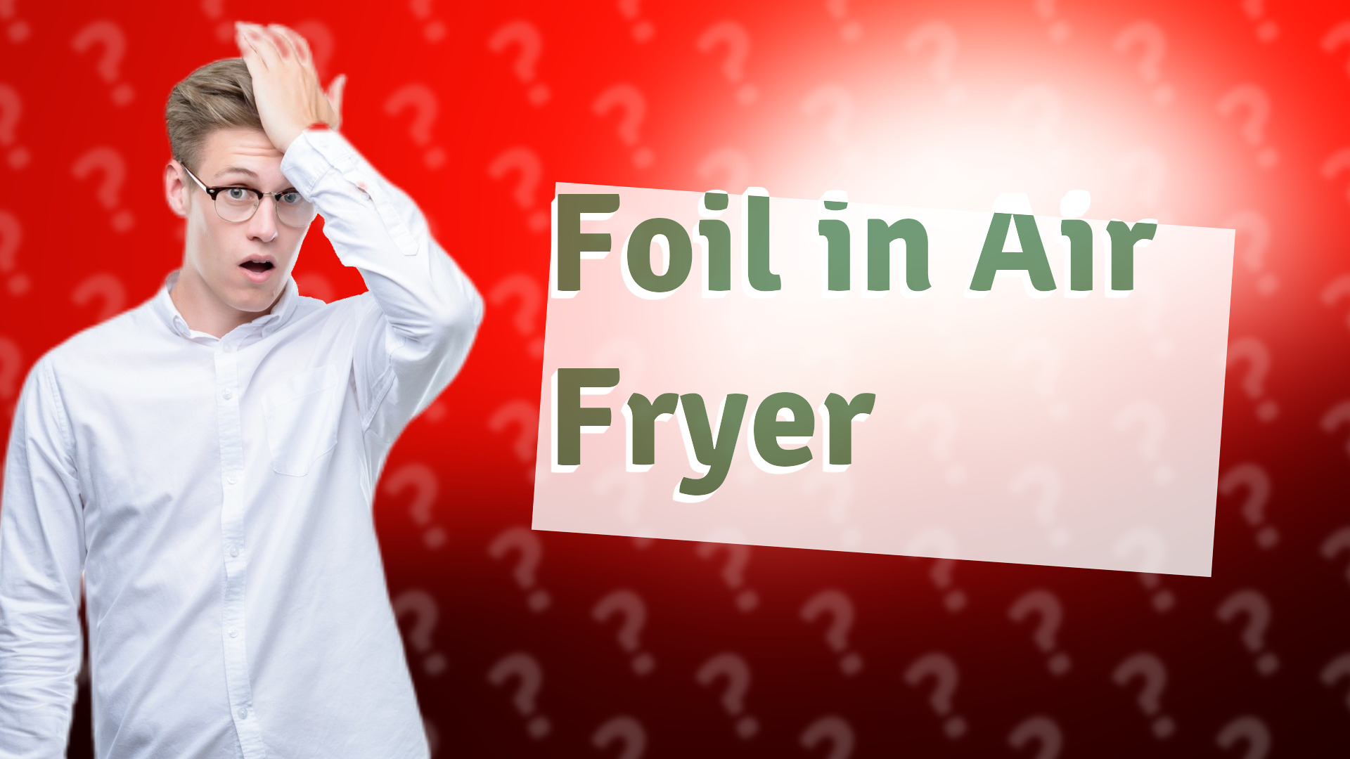 Foil in Air Fryer