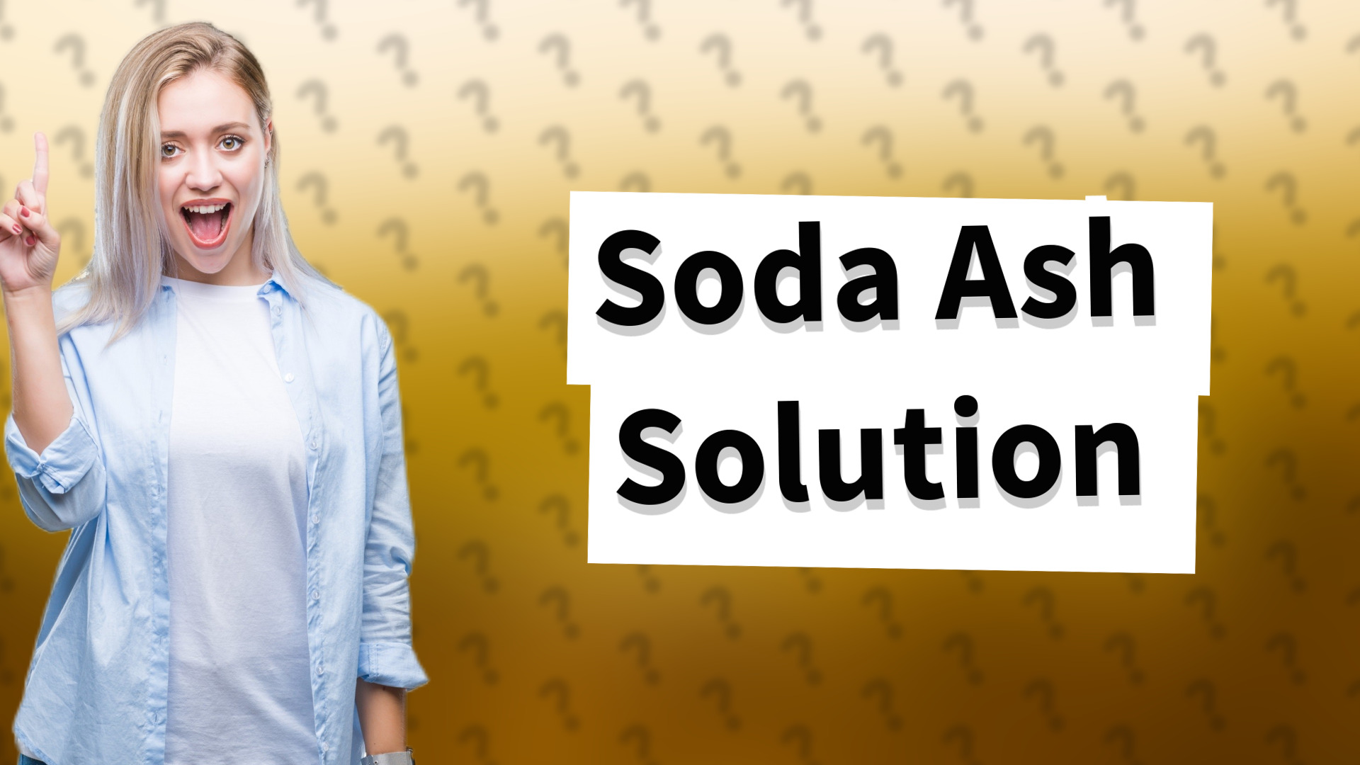 Soda Ash Solution