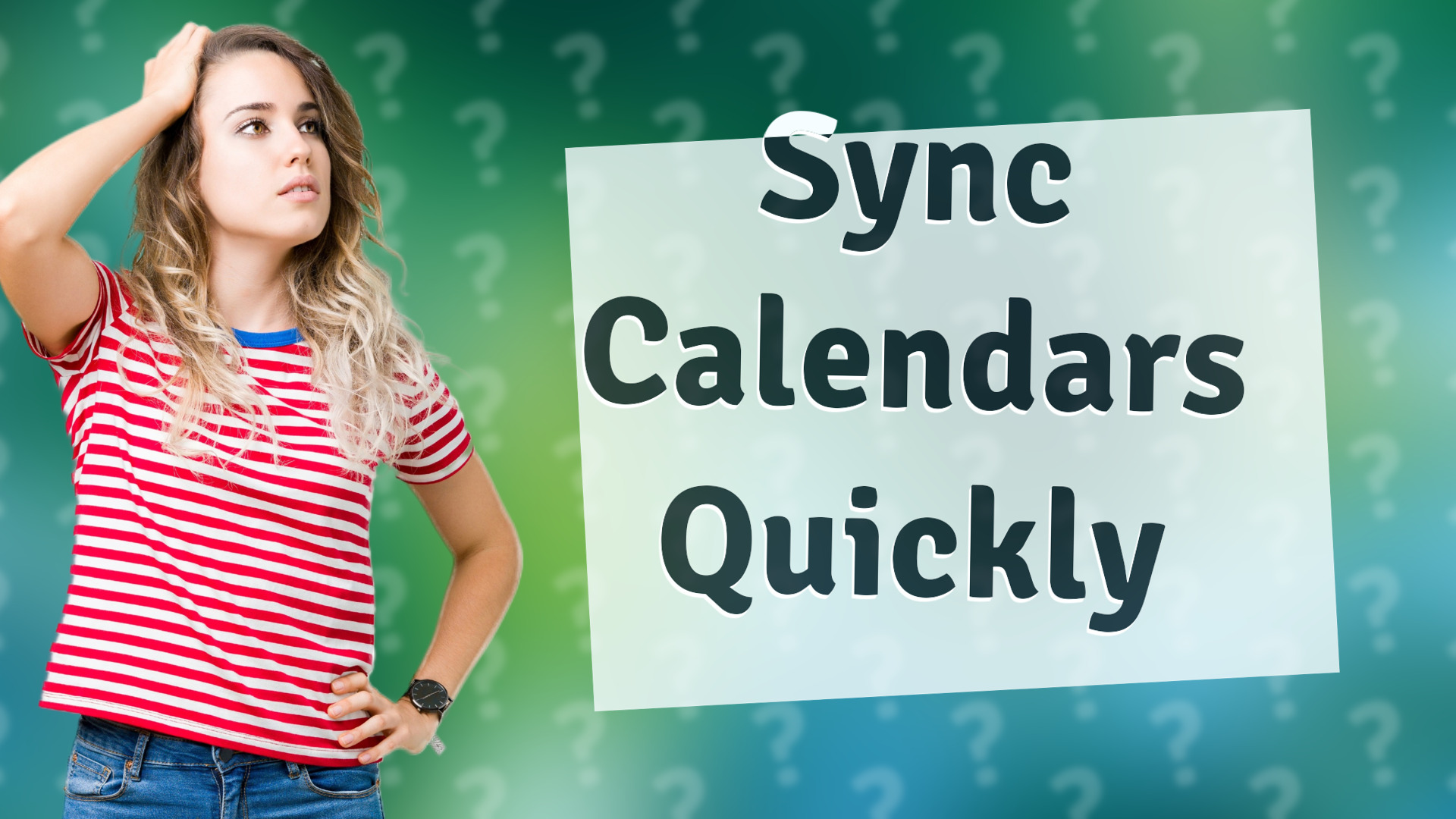 Sync Calendars Quickly
