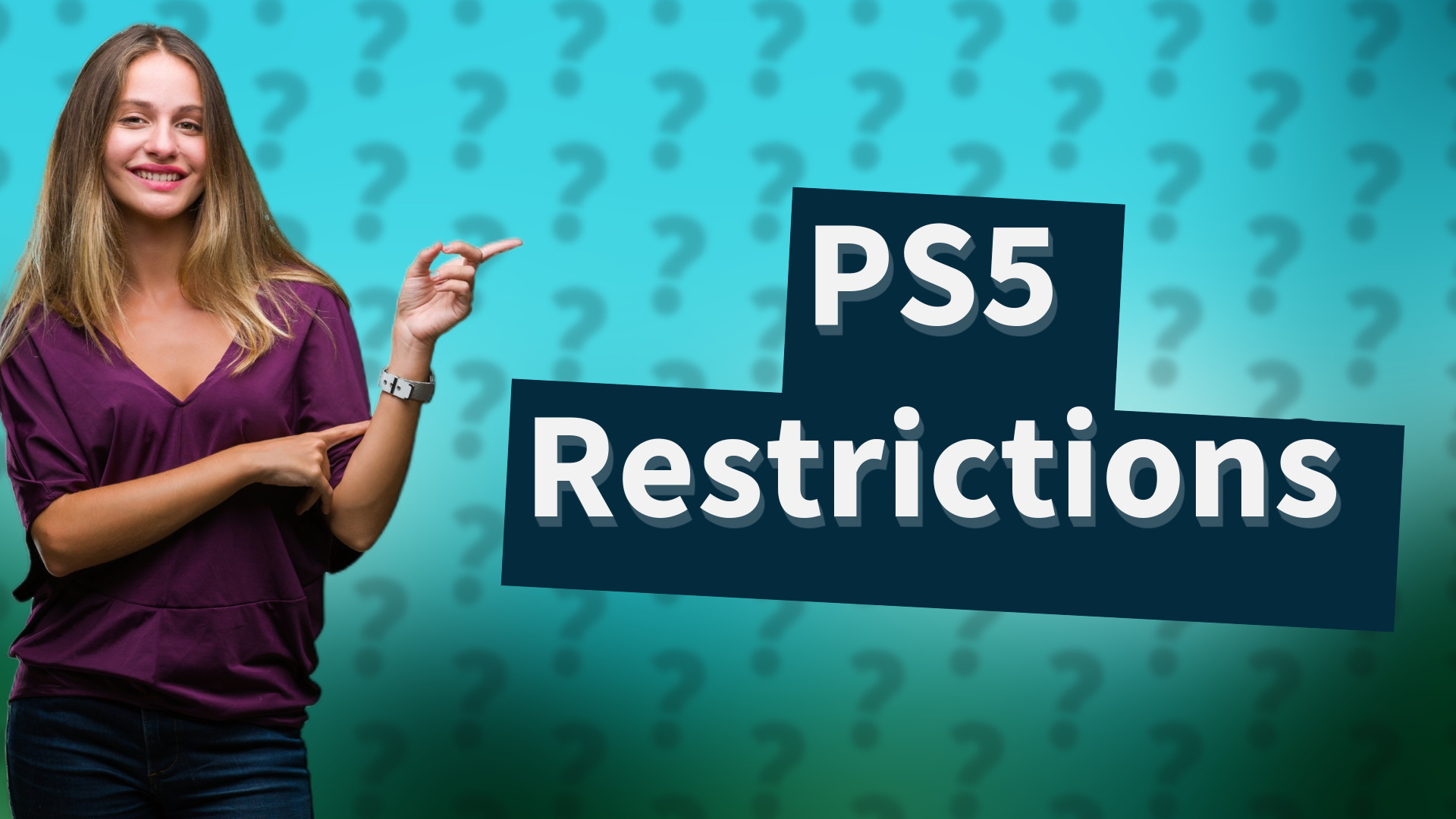 PS5 Restrictions