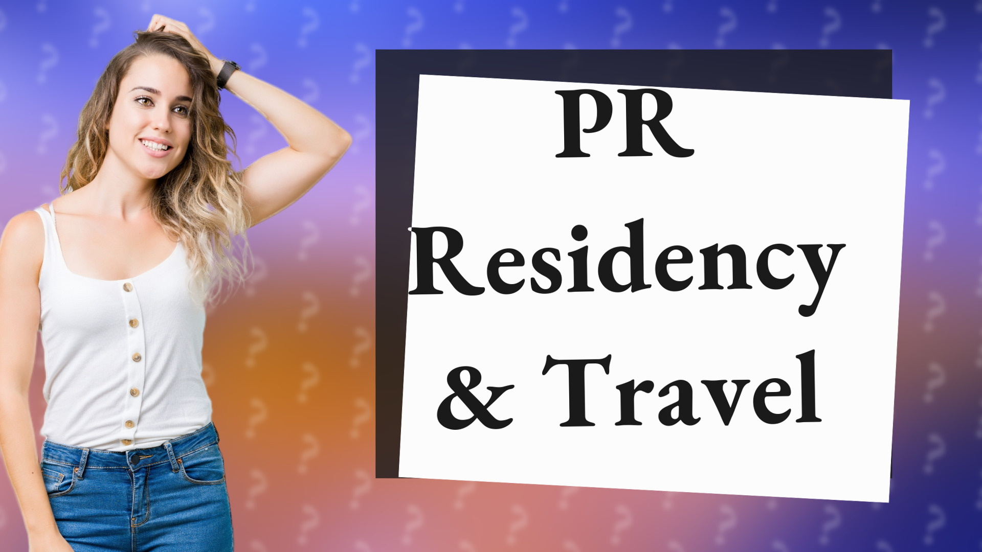 PR Residency & Travel