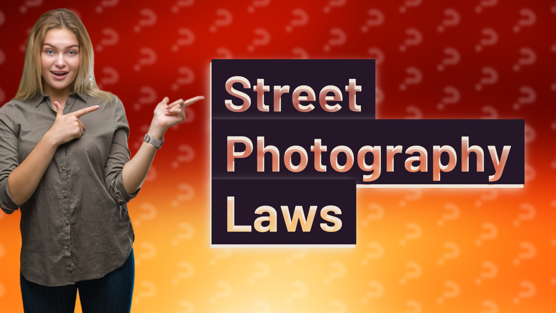 Street Photography Laws