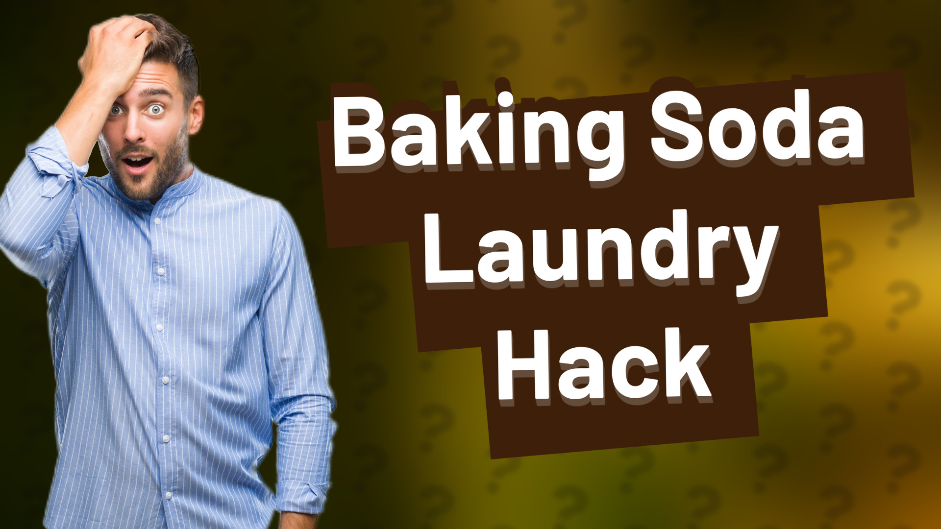 Baking Soda Laundry Hack