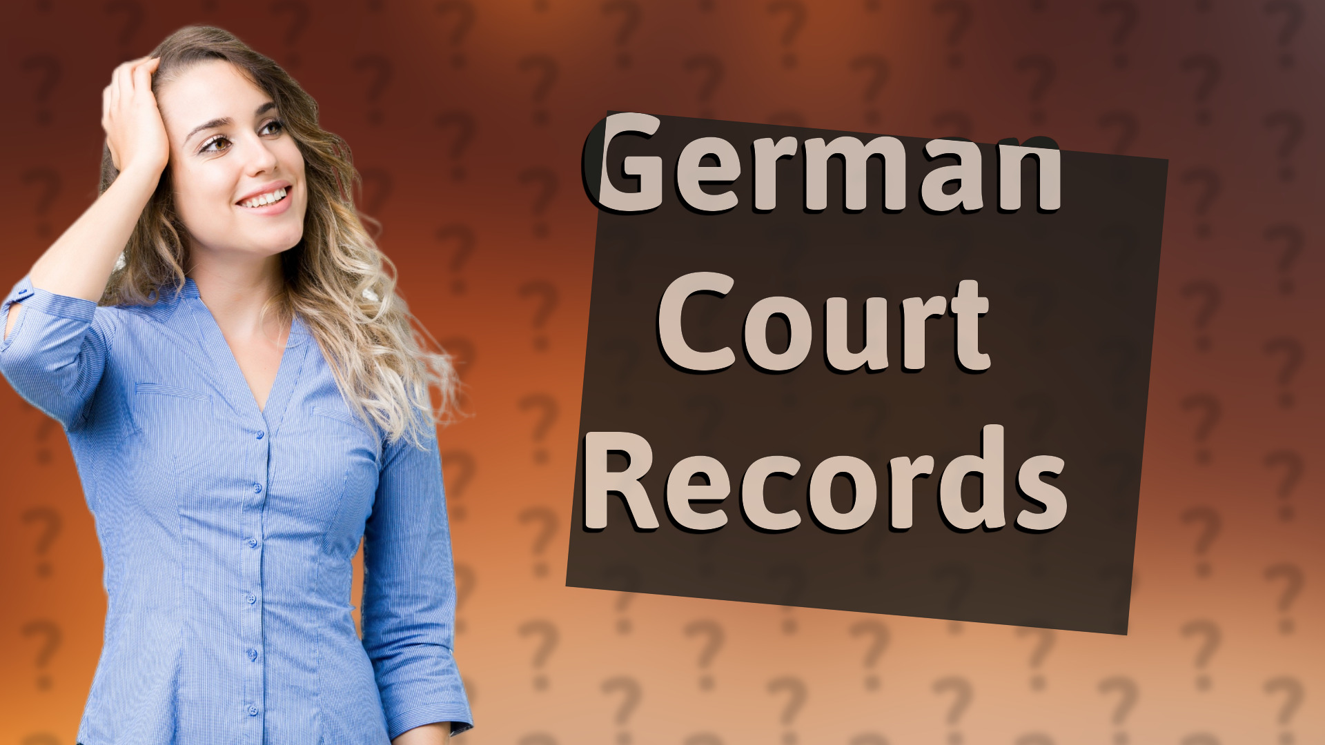 German Court Records