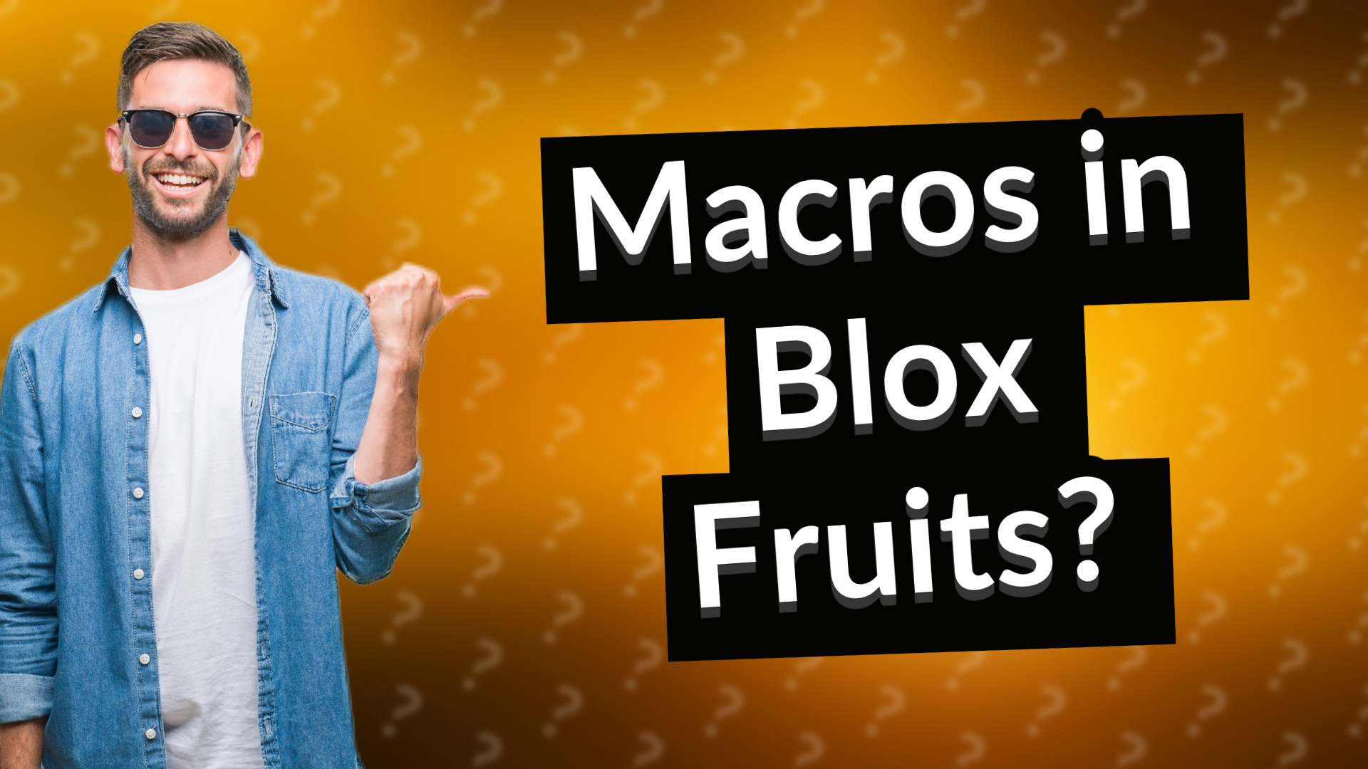 Macros in Blox Fruits?