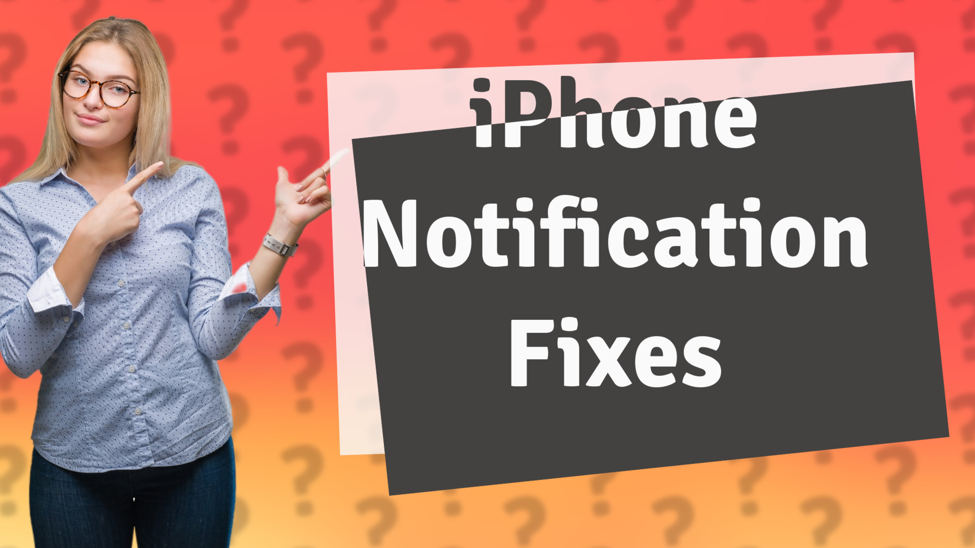 iPhone Notification Fixes