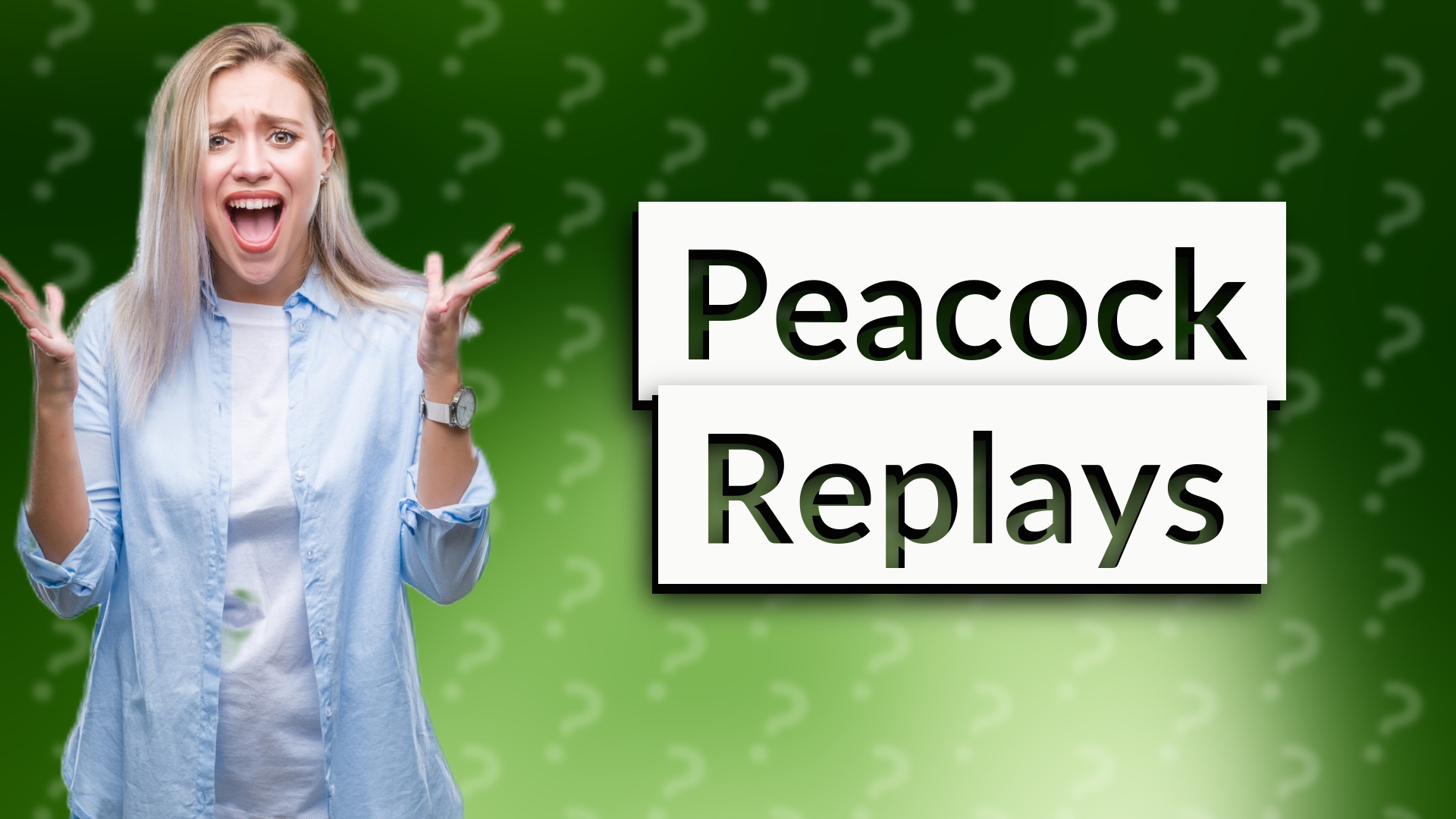 Peacock Replays