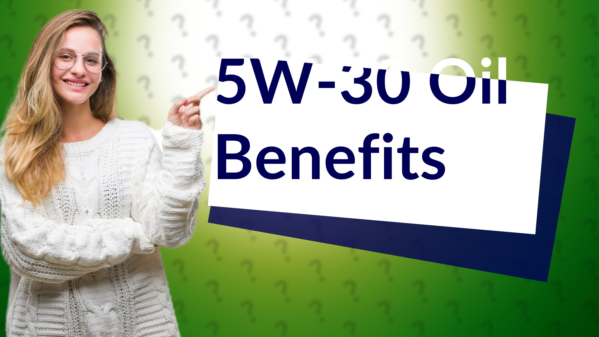 5W-30 Oil Benefits