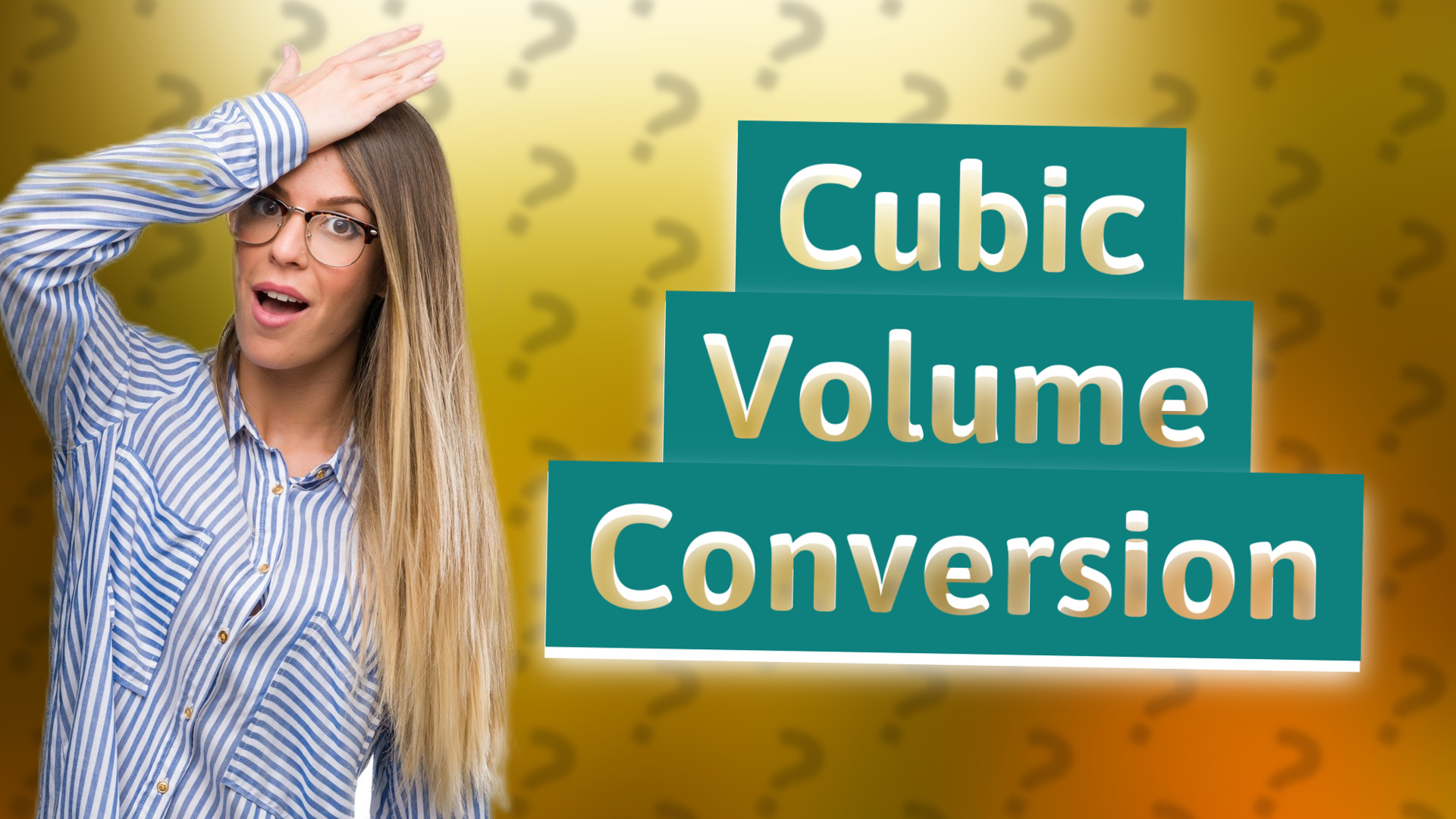 Cubic Volume Conversion