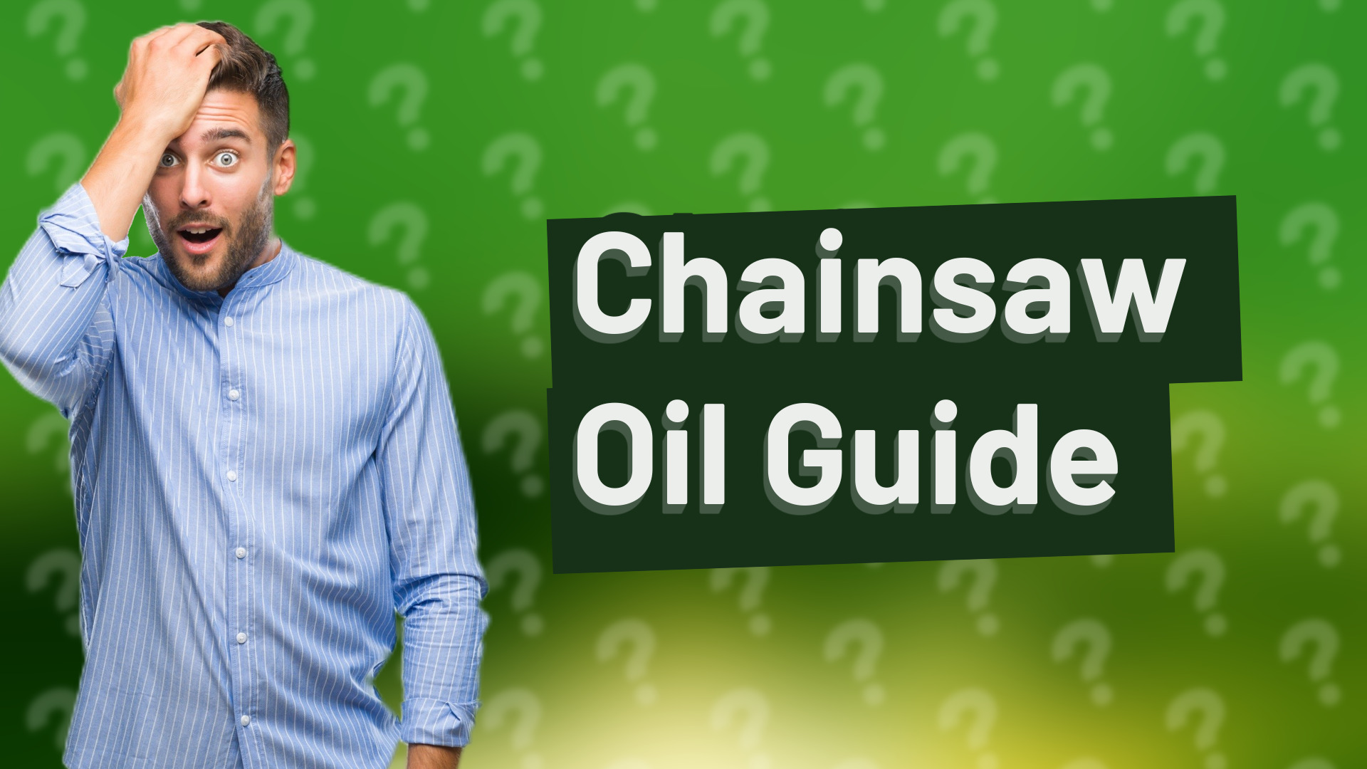 Chainsaw Oil Guide