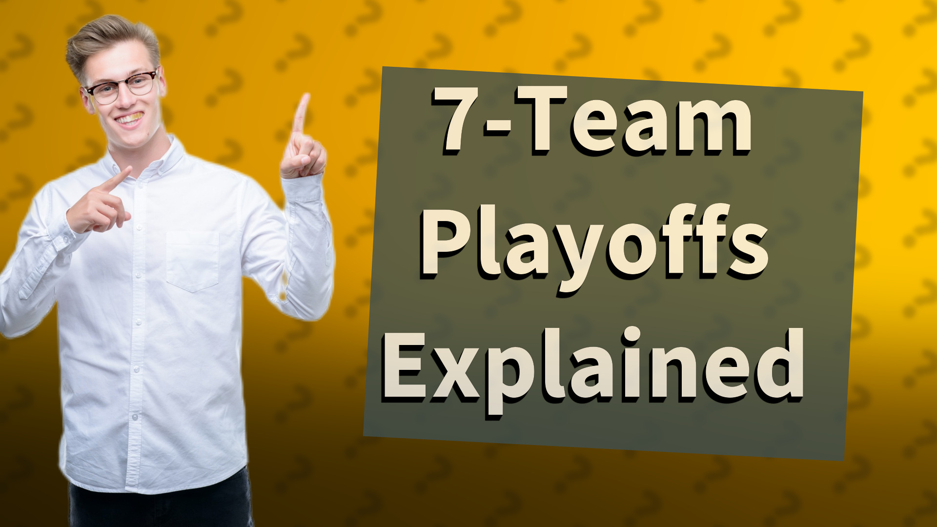 7-Team Playoffs Explained