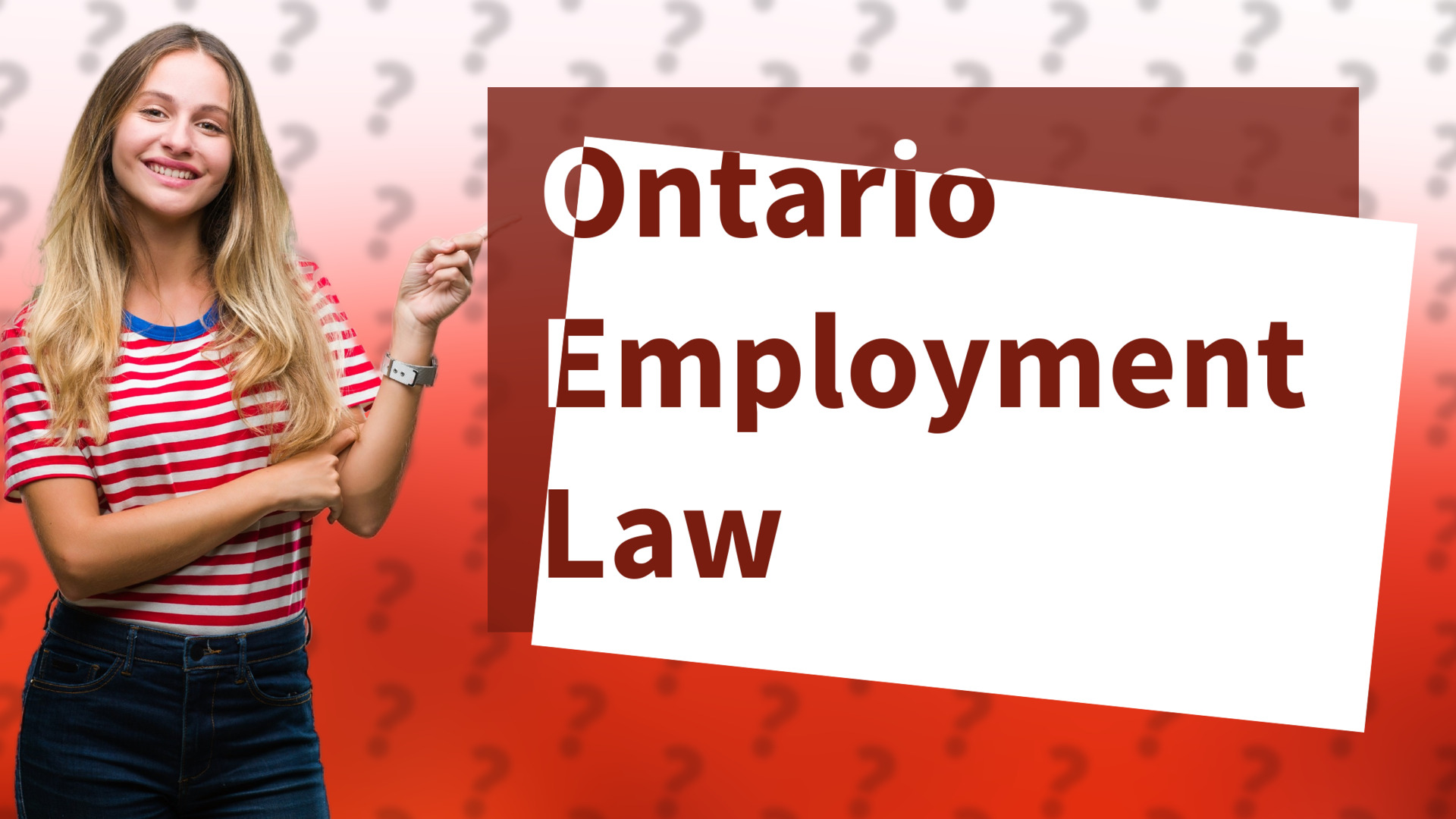 Ontario Employment Law