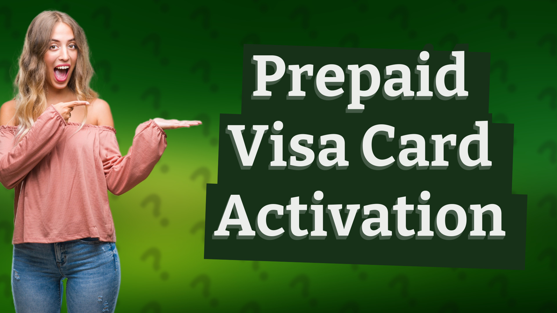 Prepaid Visa Card Activation