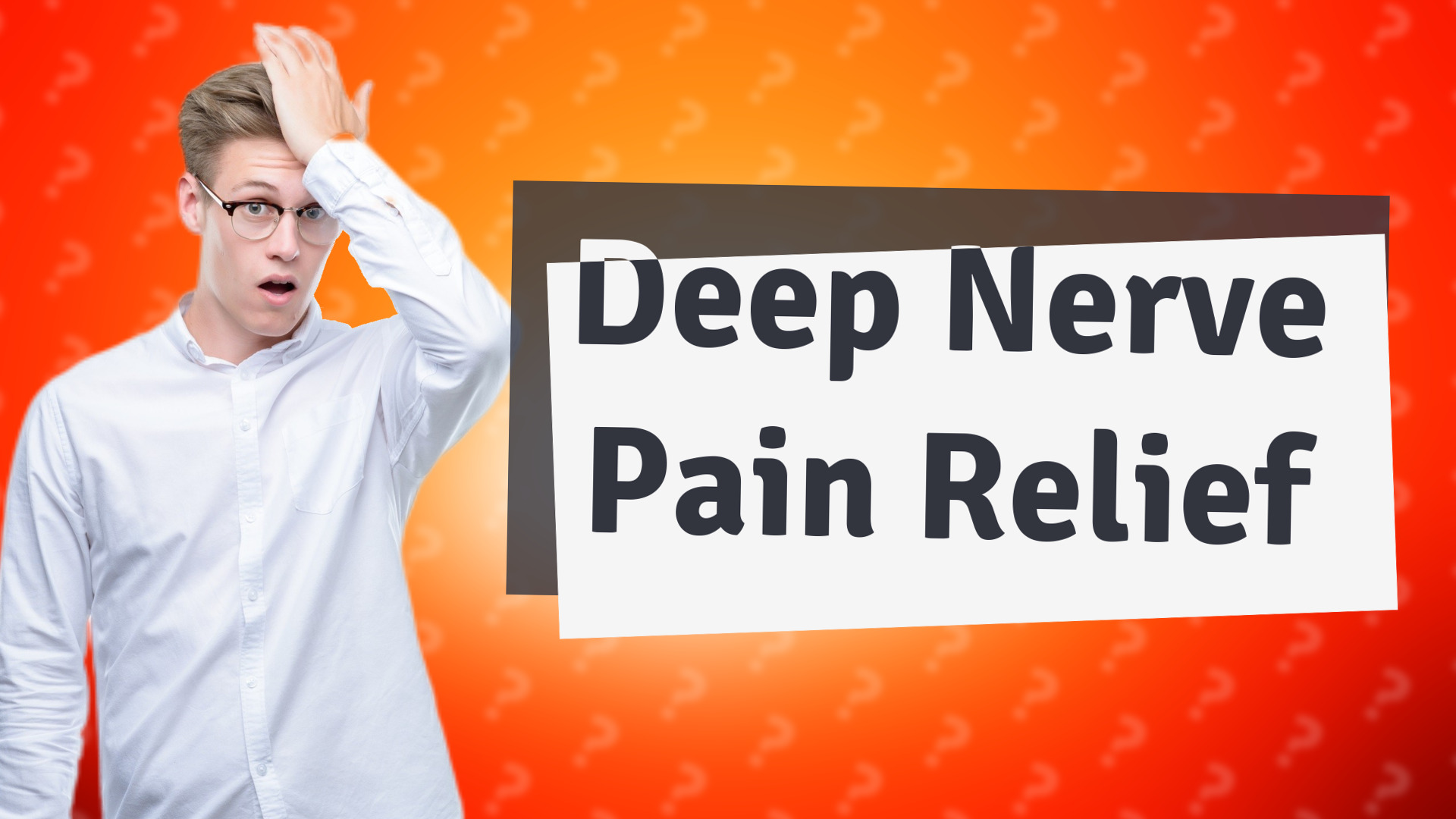Deep Nerve Pain Relief