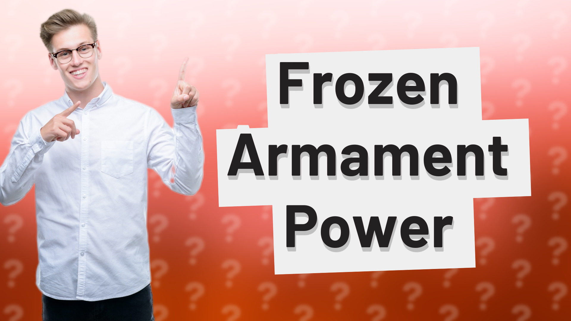 Frozen Armament Power