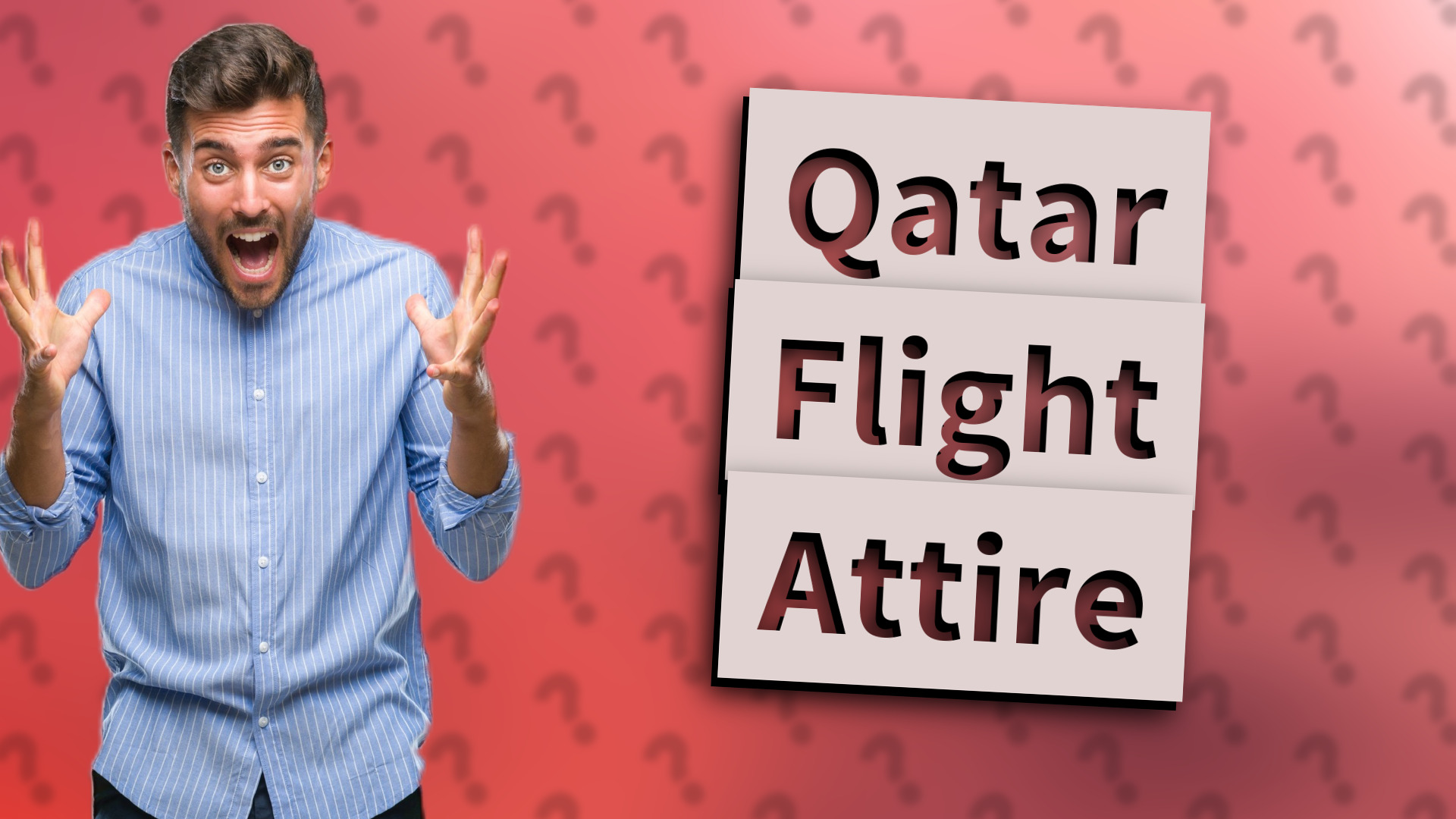 Qatar Flight Attire