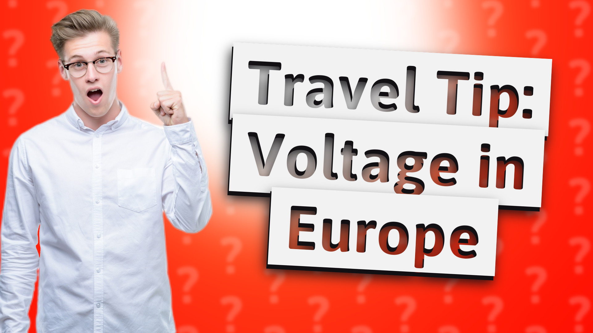 Travel Tip: Voltage in Europe