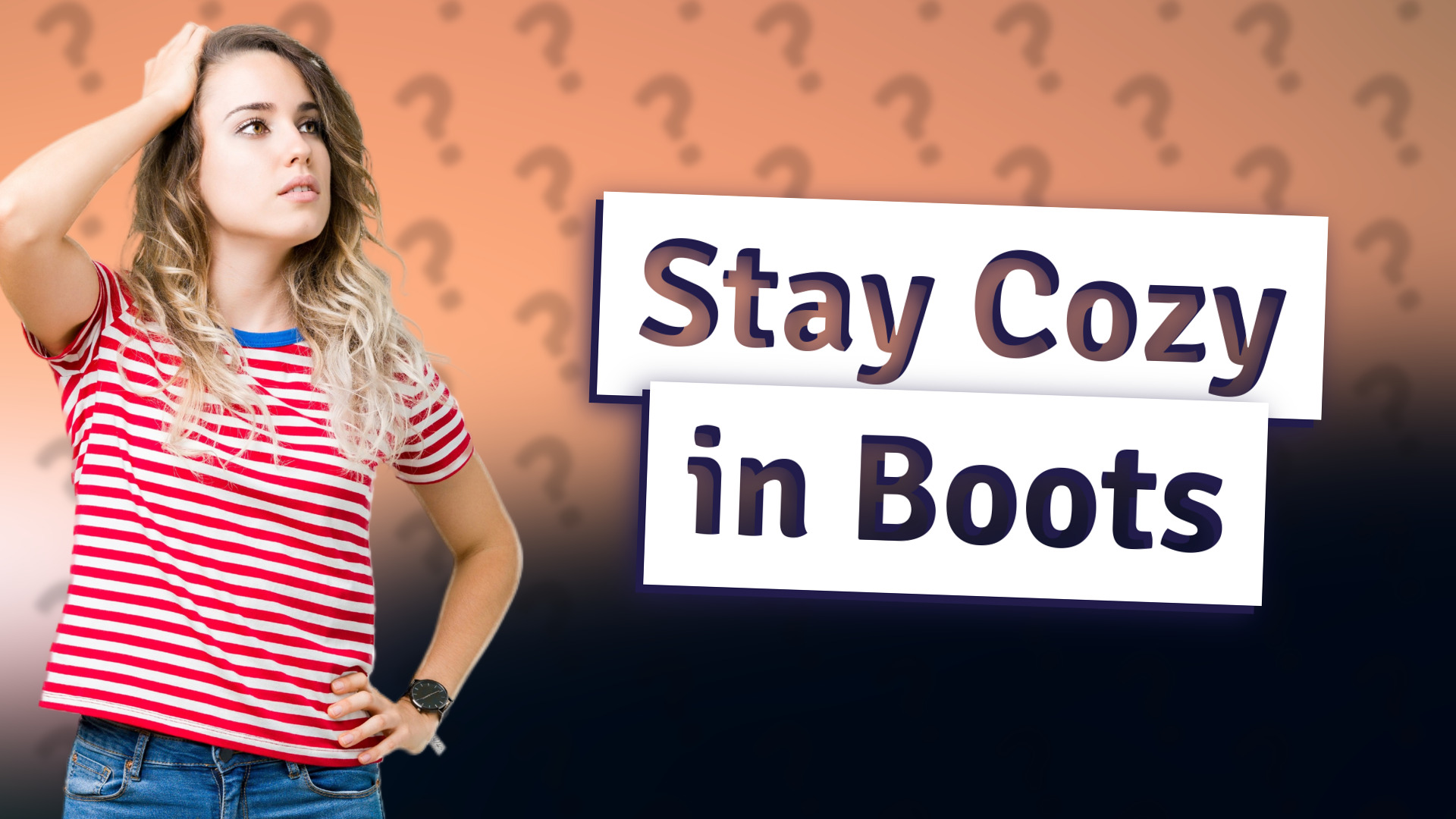 Stay Cozy in Boots