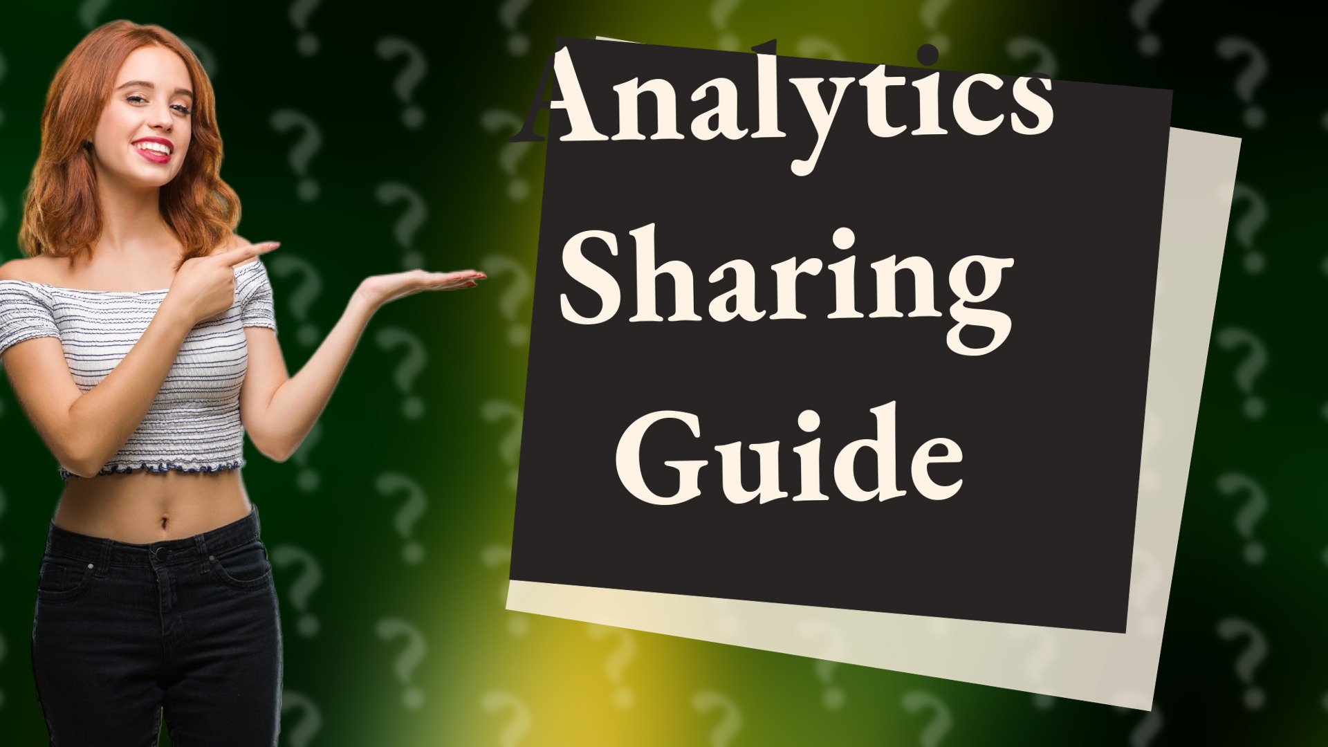 Analytics Sharing Guide