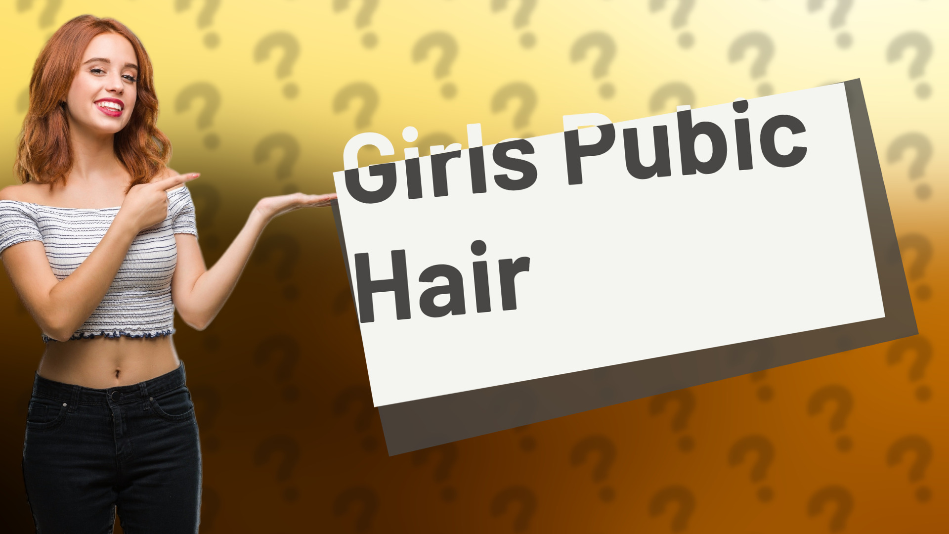 Girls Pubic Hair
