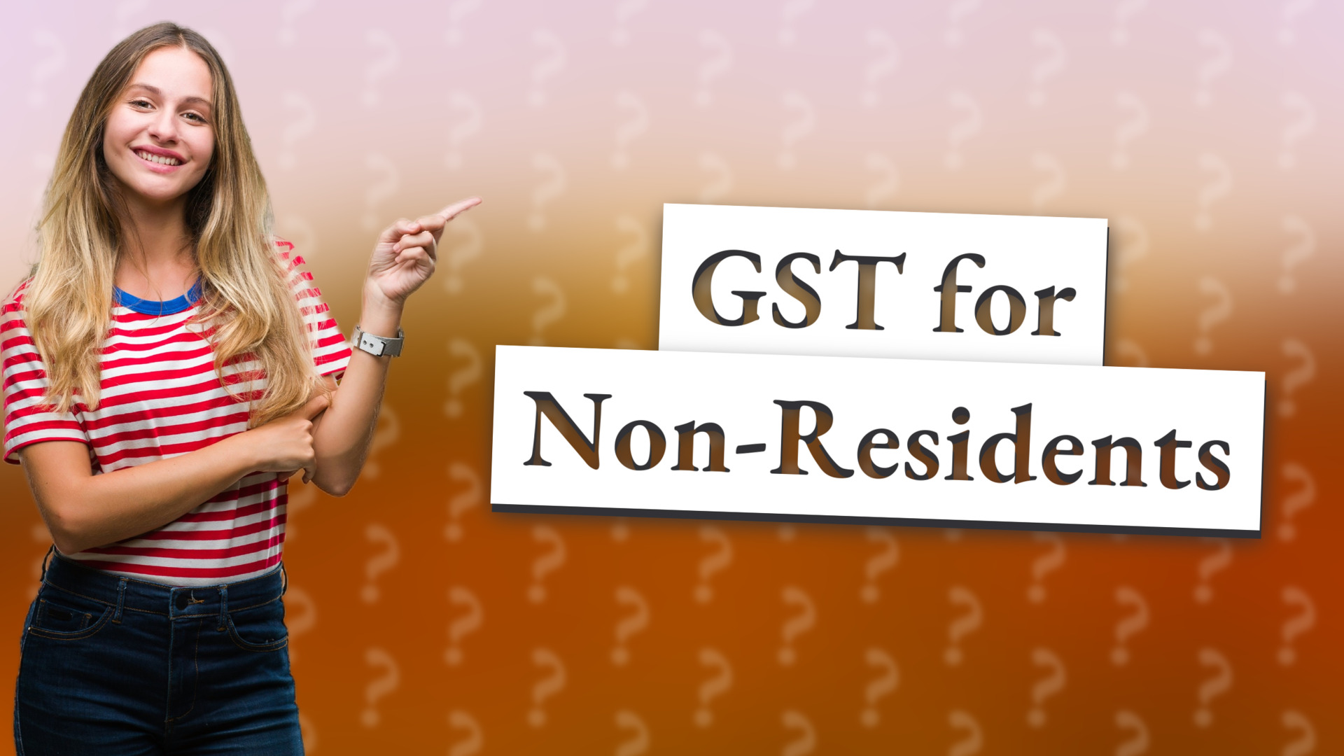 GST for Non-Residents