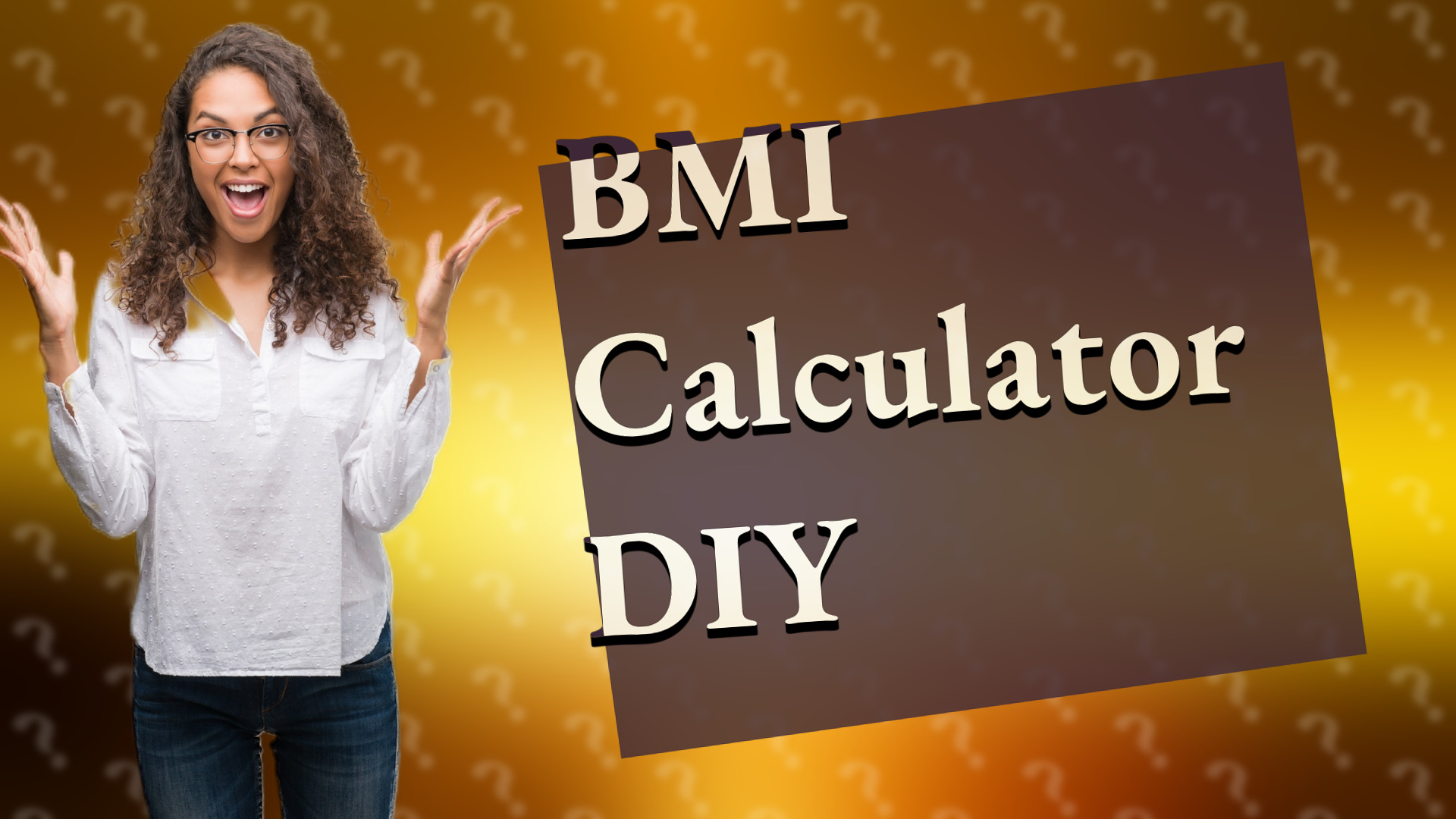 BMI Calculator DIY