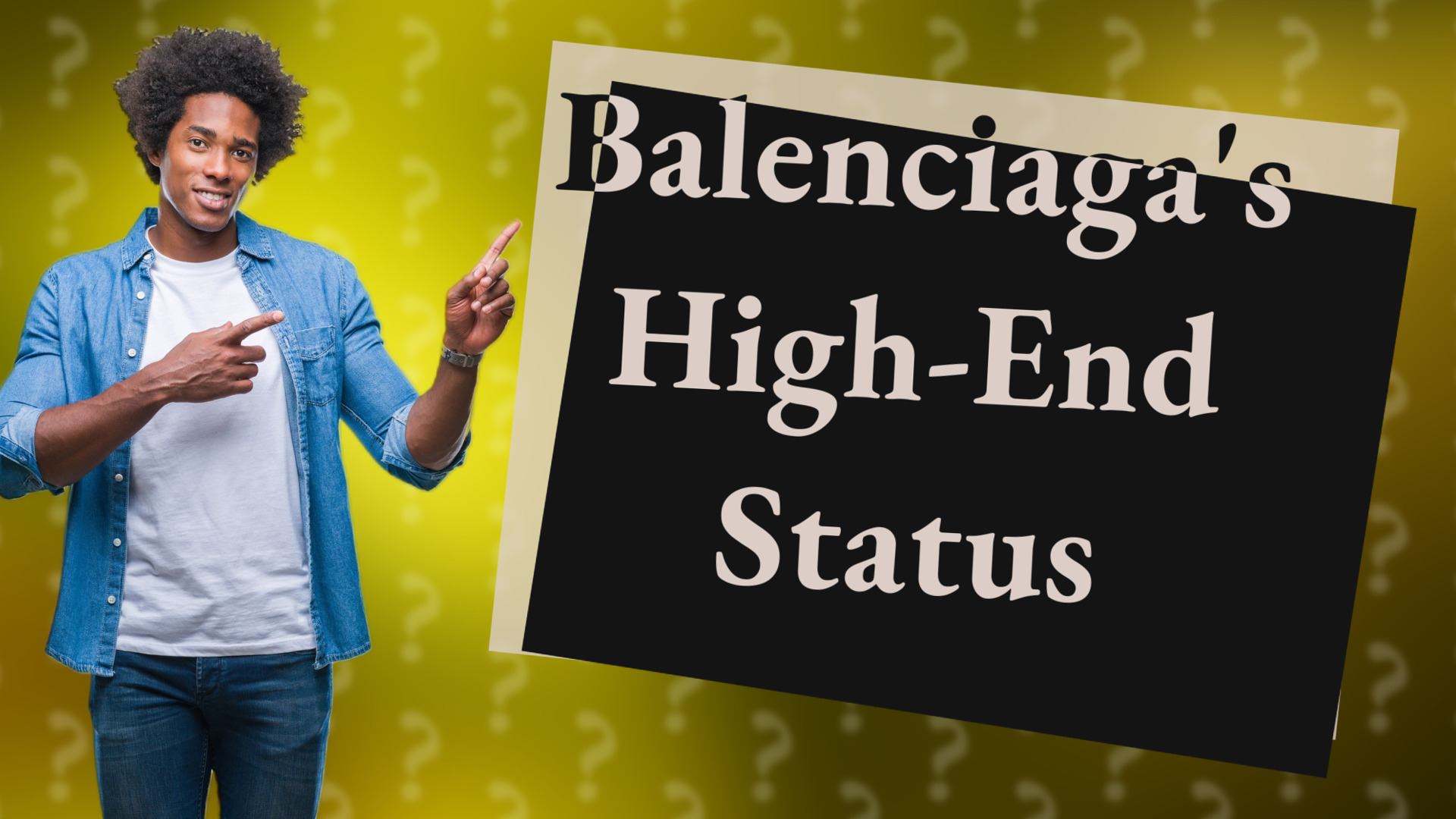 Balenciaga's High-End Status