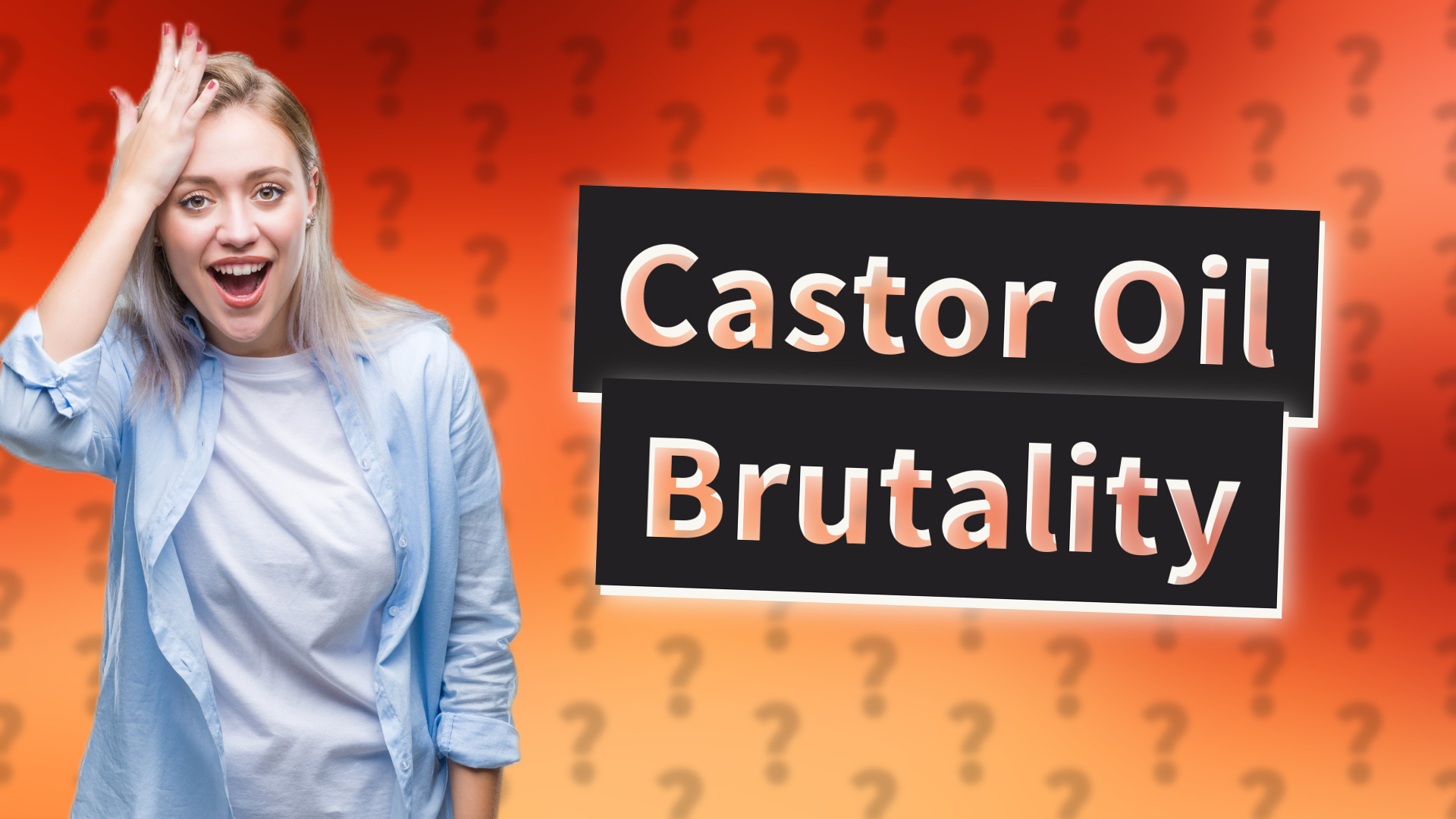 Castor Oil Brutality