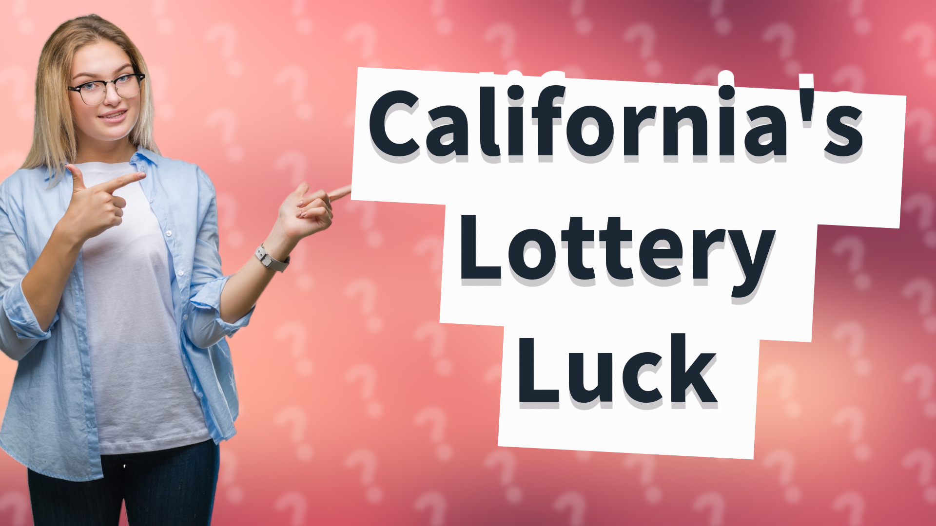 California's Lottery Luck