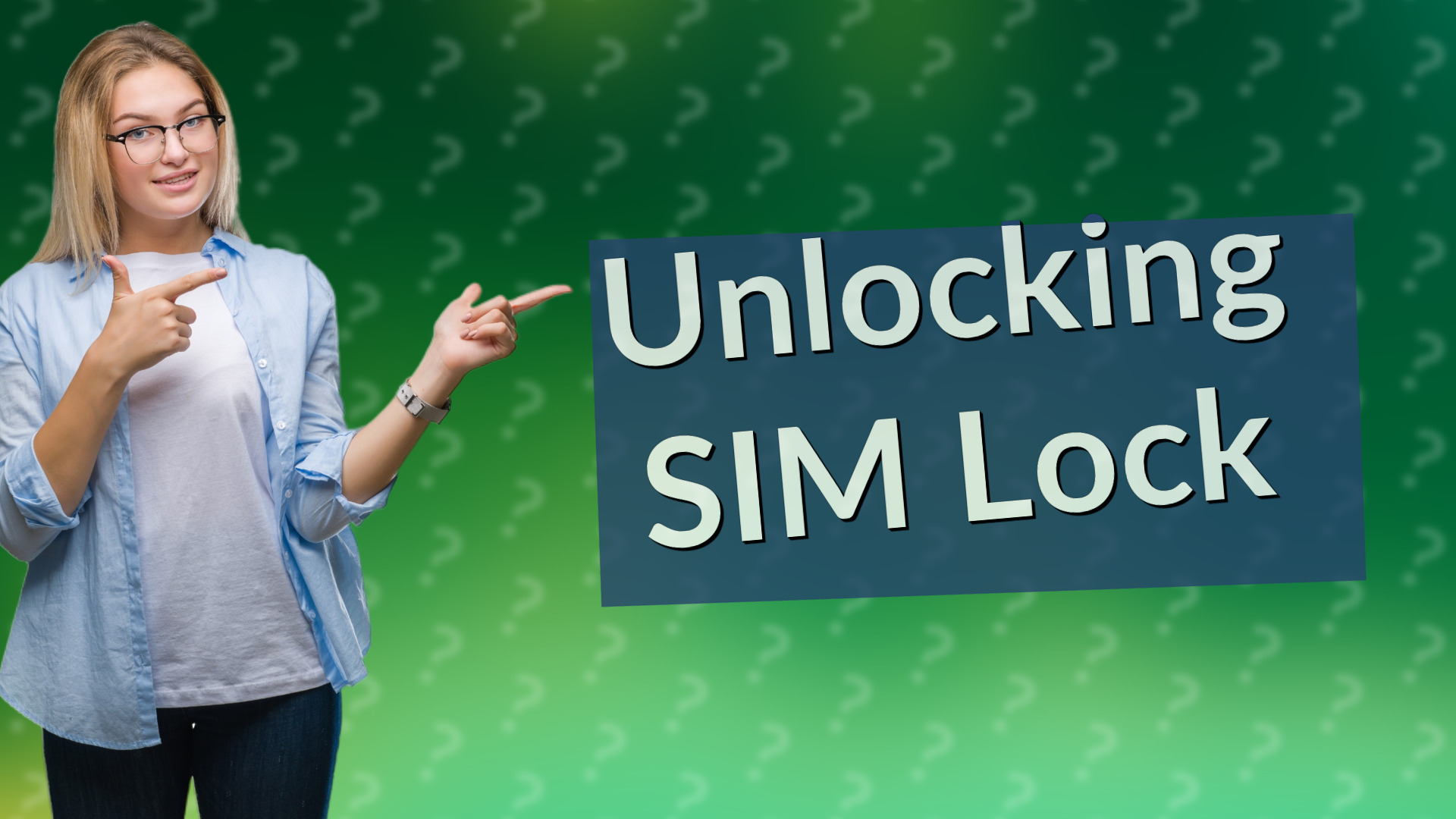 Unlocking SIM Lock