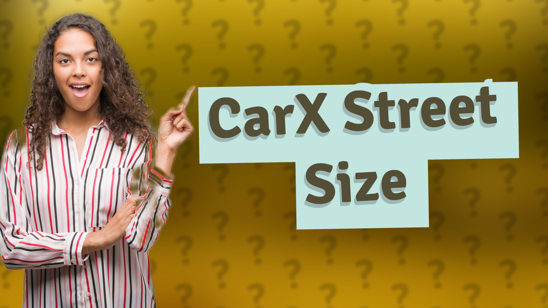 CarX Street Size