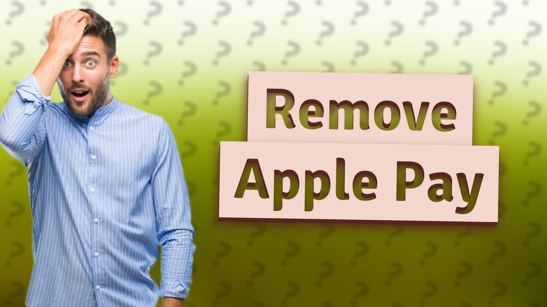 Remove Apple Pay