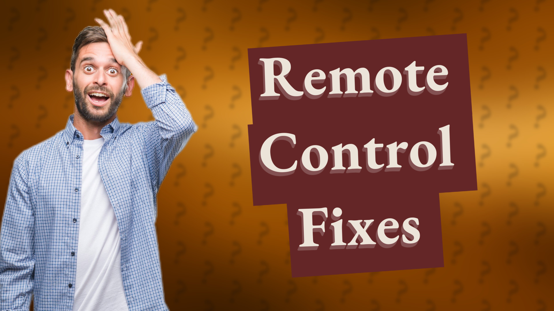 Remote Control Fixes