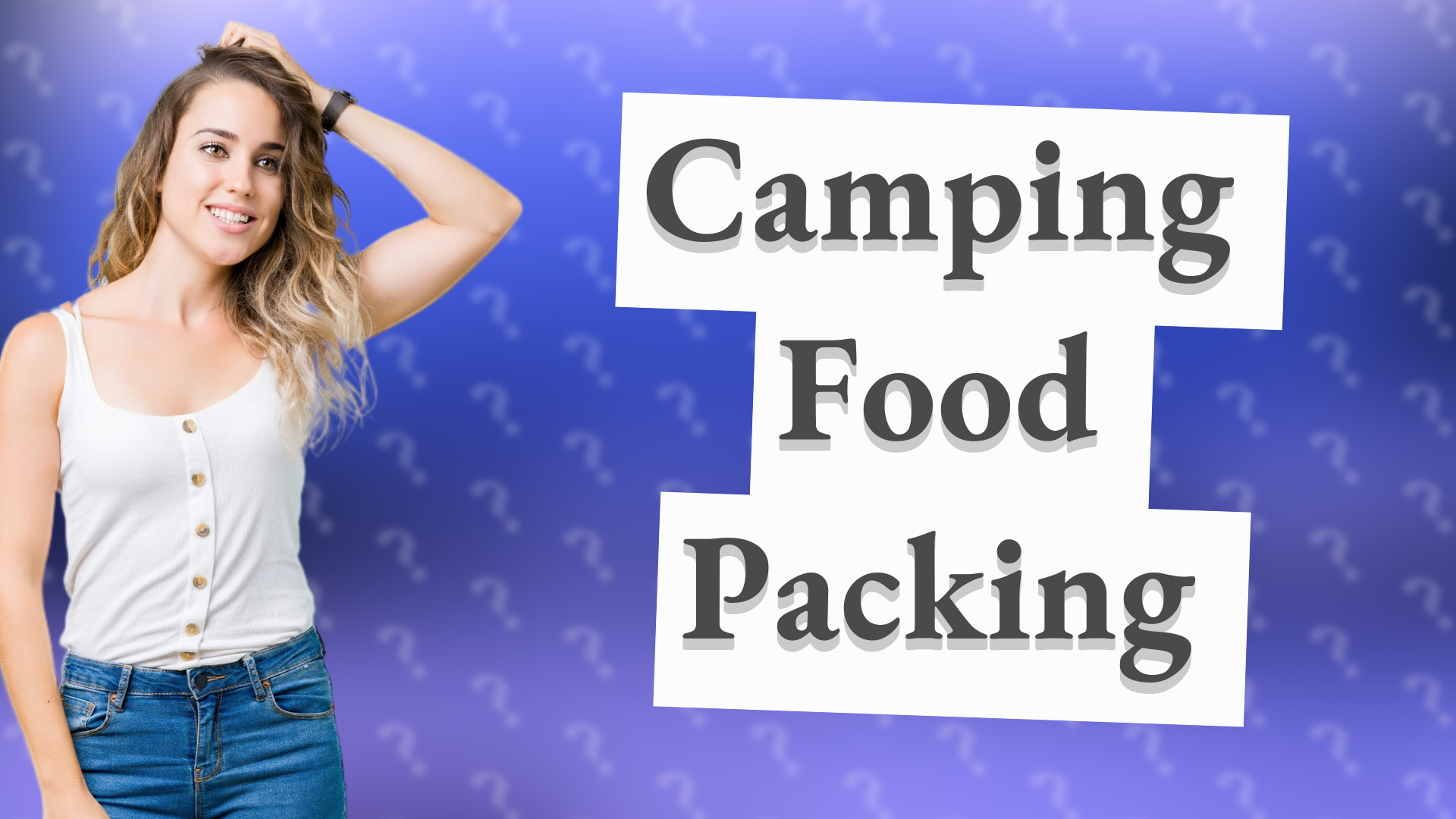 Camping Food Packing