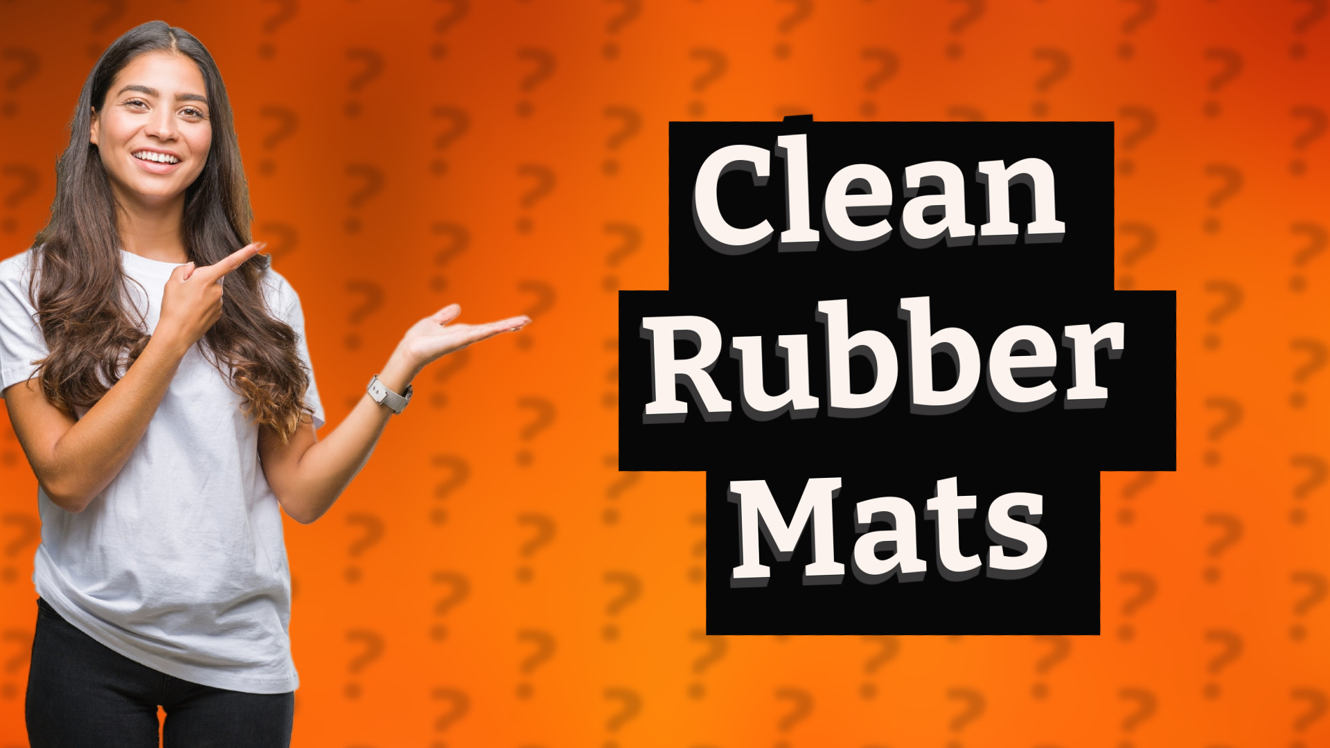 Clean Rubber Mats