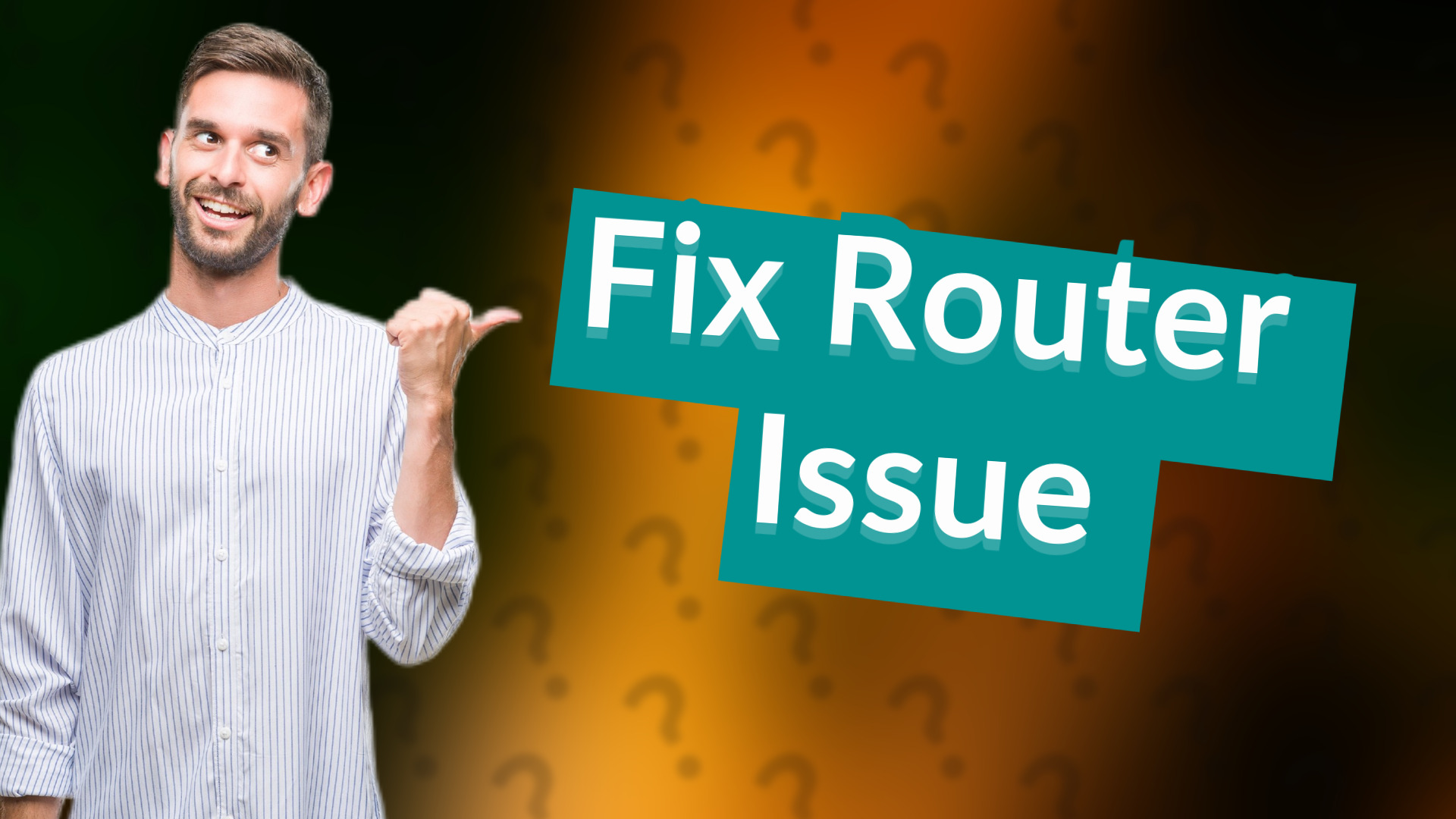 Fix Router Issue