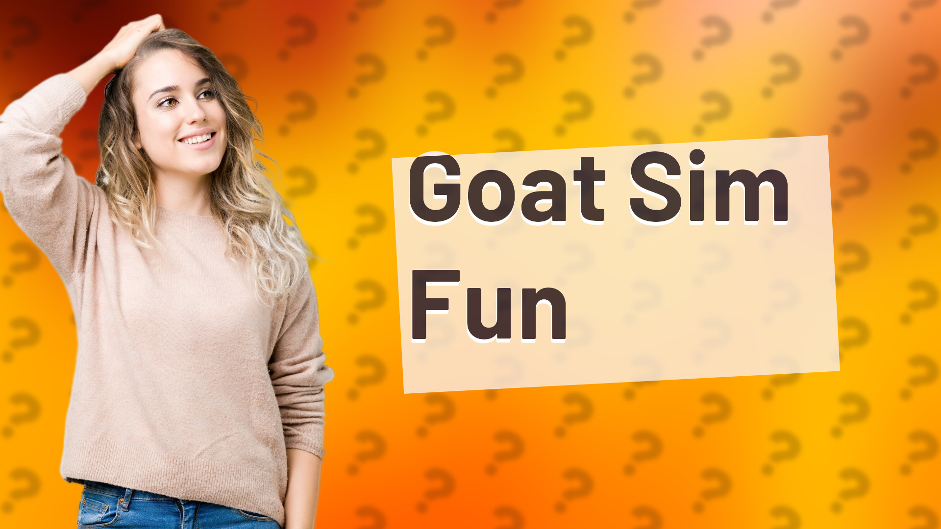 Goat Sim Fun