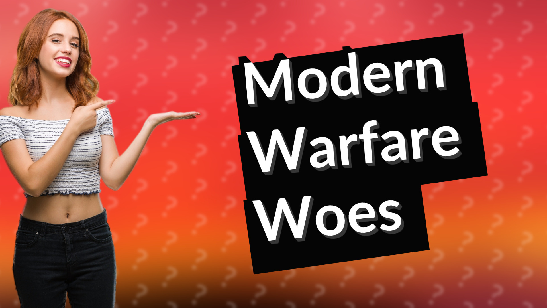 Modern Warfare Woes
